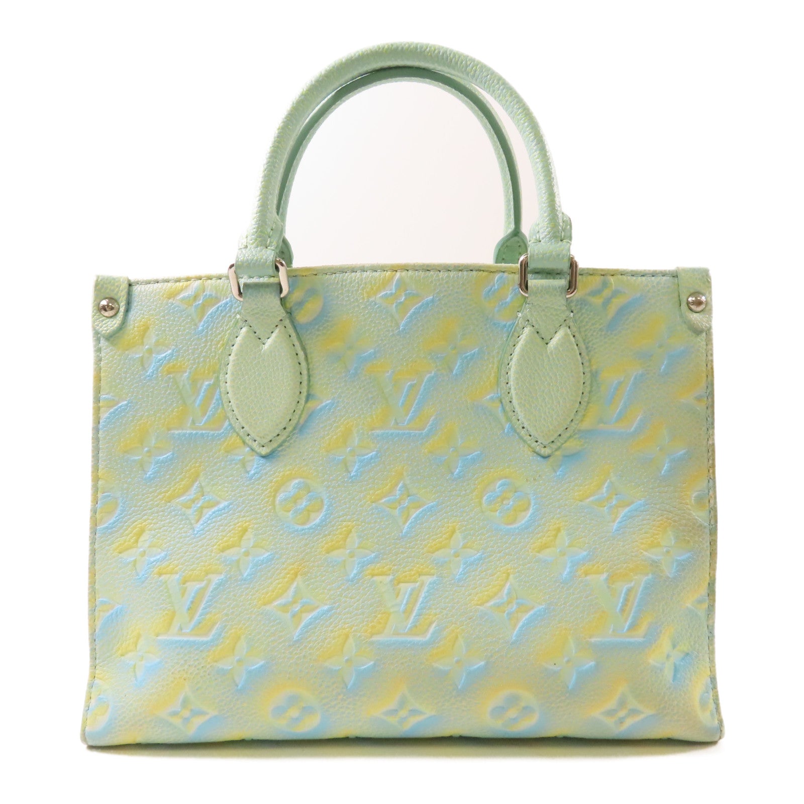 LOUIS VUITTON 【激減優惠】Monogram Empreinte OnTheGo銀扣手挽肩背兩用袋