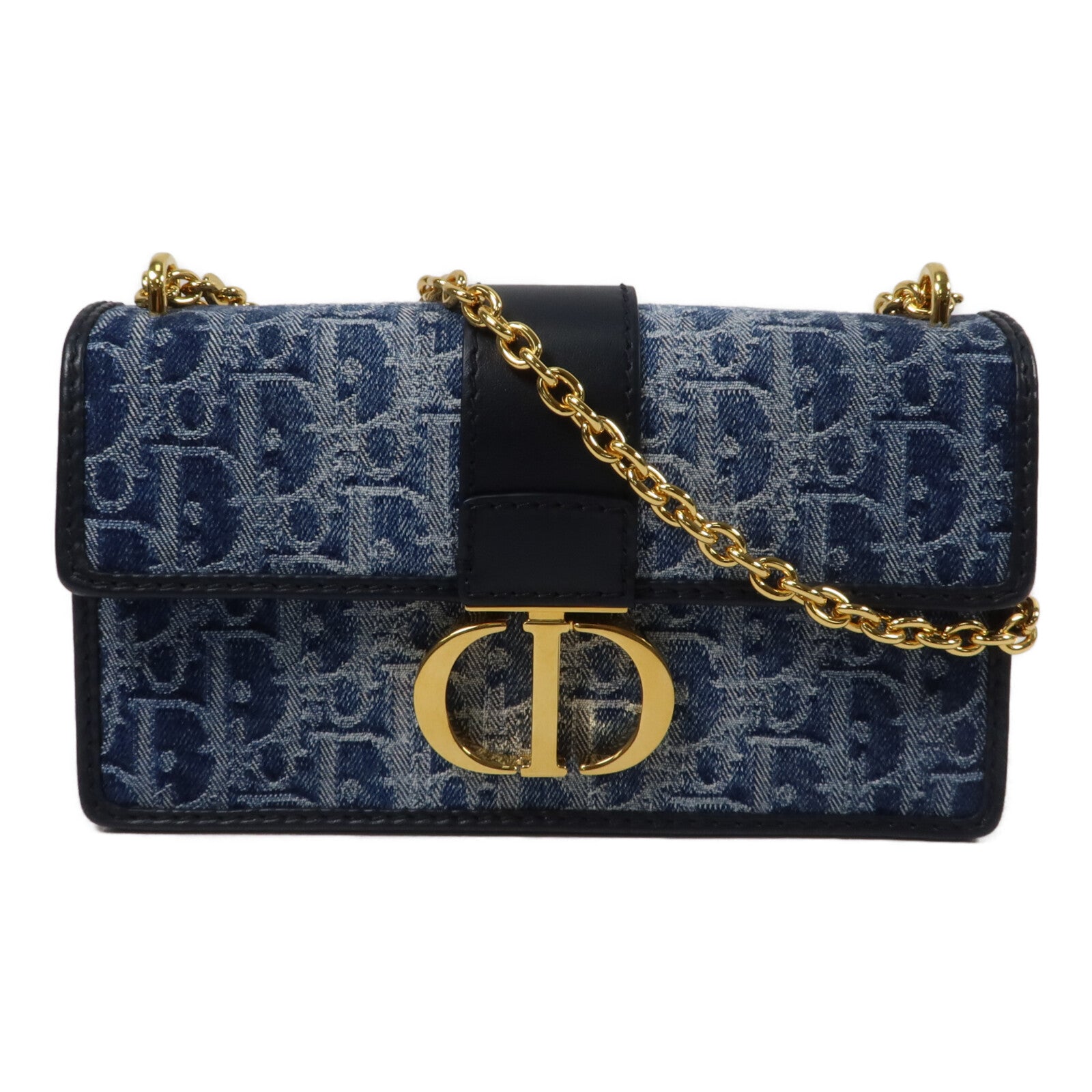 Dior 帆布30 Montaigne East-West鏈帶肩背袋