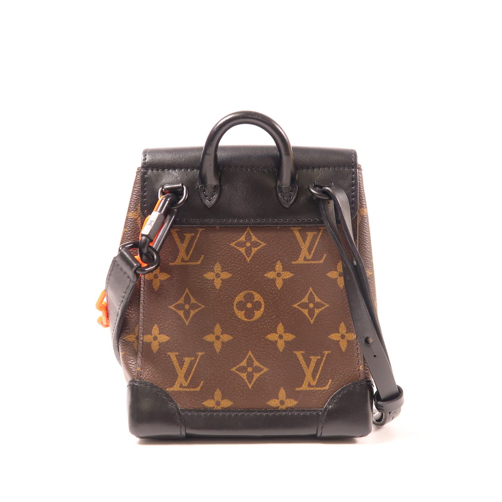 LOUIS VUITTON LV LV Friends Steamer XS Shoulder Bag M80327 Monogram Brown/Black