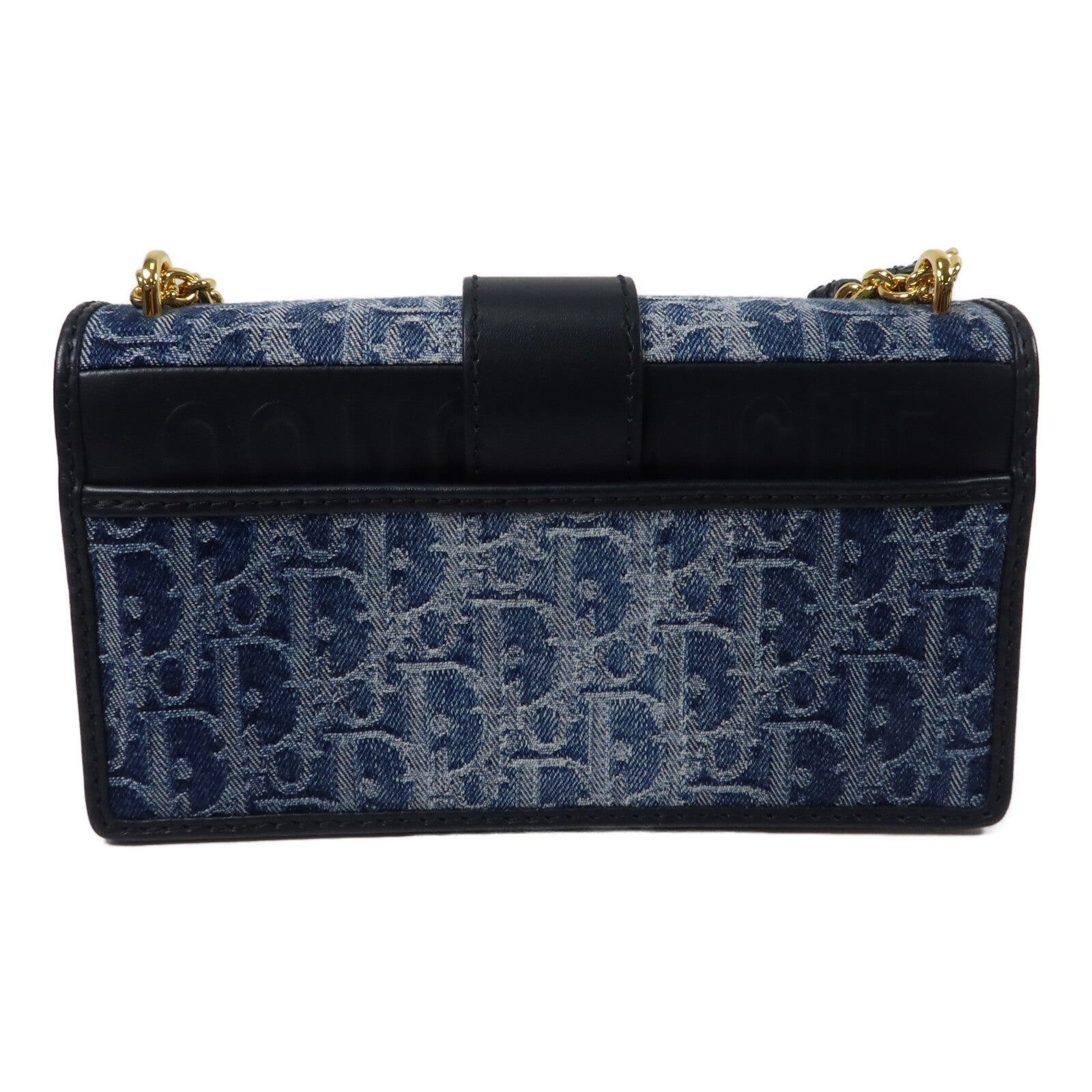 Dior 帆布30 Montaigne East-West鏈帶肩背袋