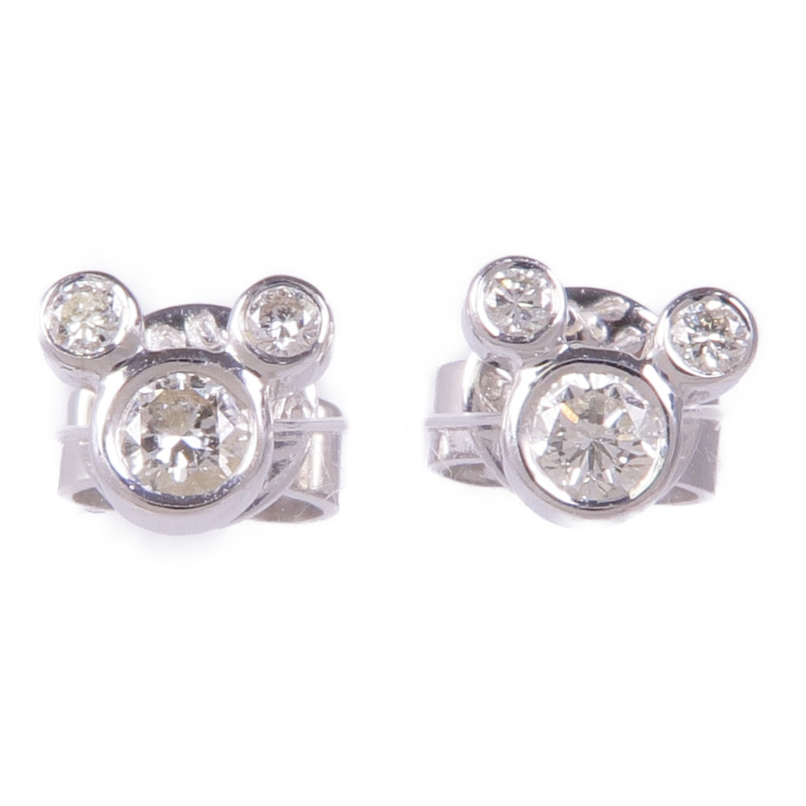 JEWELRY 18K白金Diamond Earrings鑽石耳環