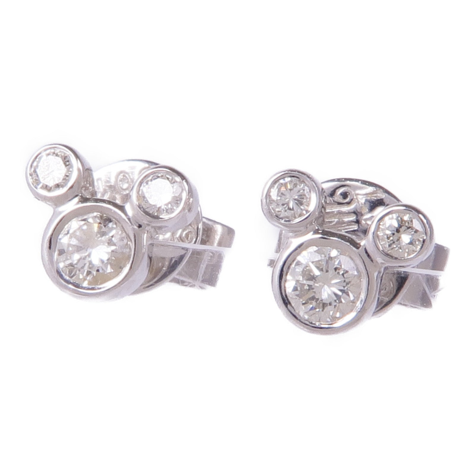 JEWELRY 18K白金Diamond Earrings鑽石耳環