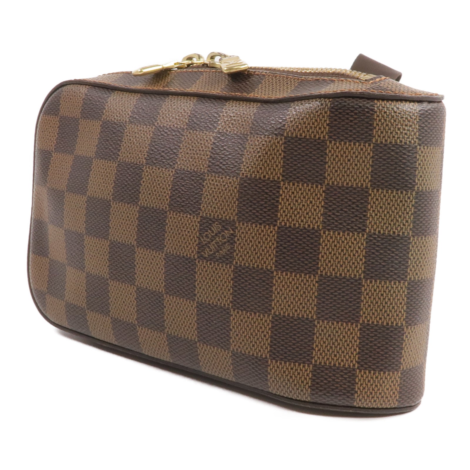 LOUIS VUITTON Damier Geronimos金扣腰包