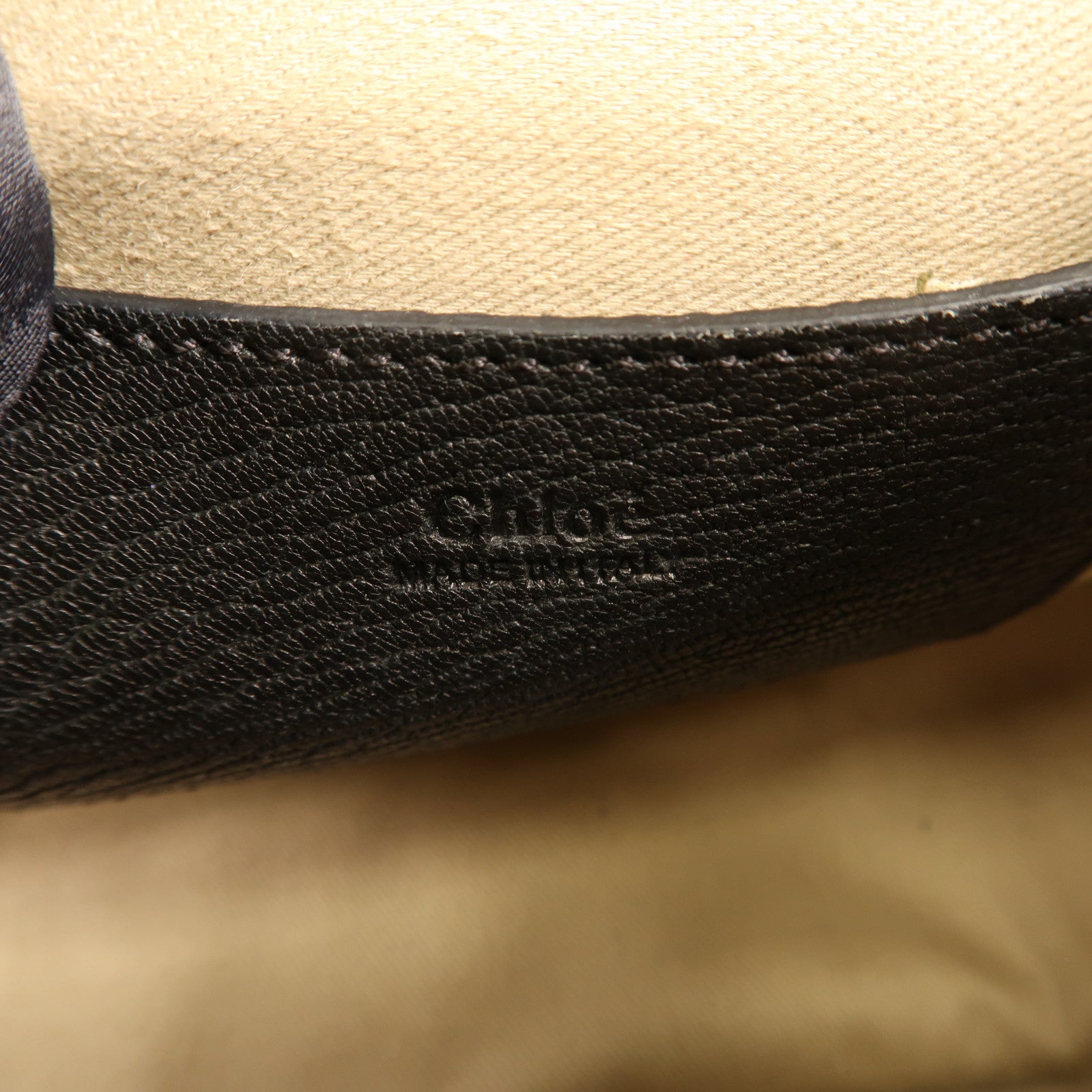 Chloe 牛皮皮革Tess金扣肩背袋