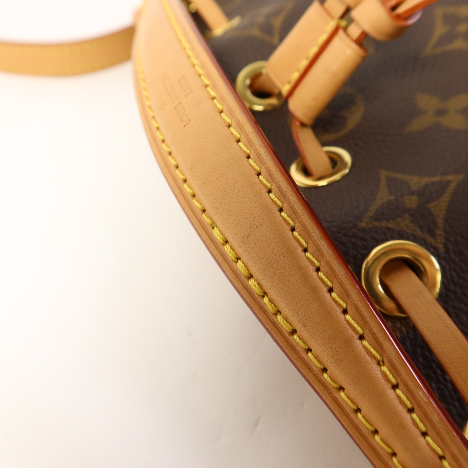 LOUIS VUITTON Monogram Nano Noe金扣手挽肩背兩用袋