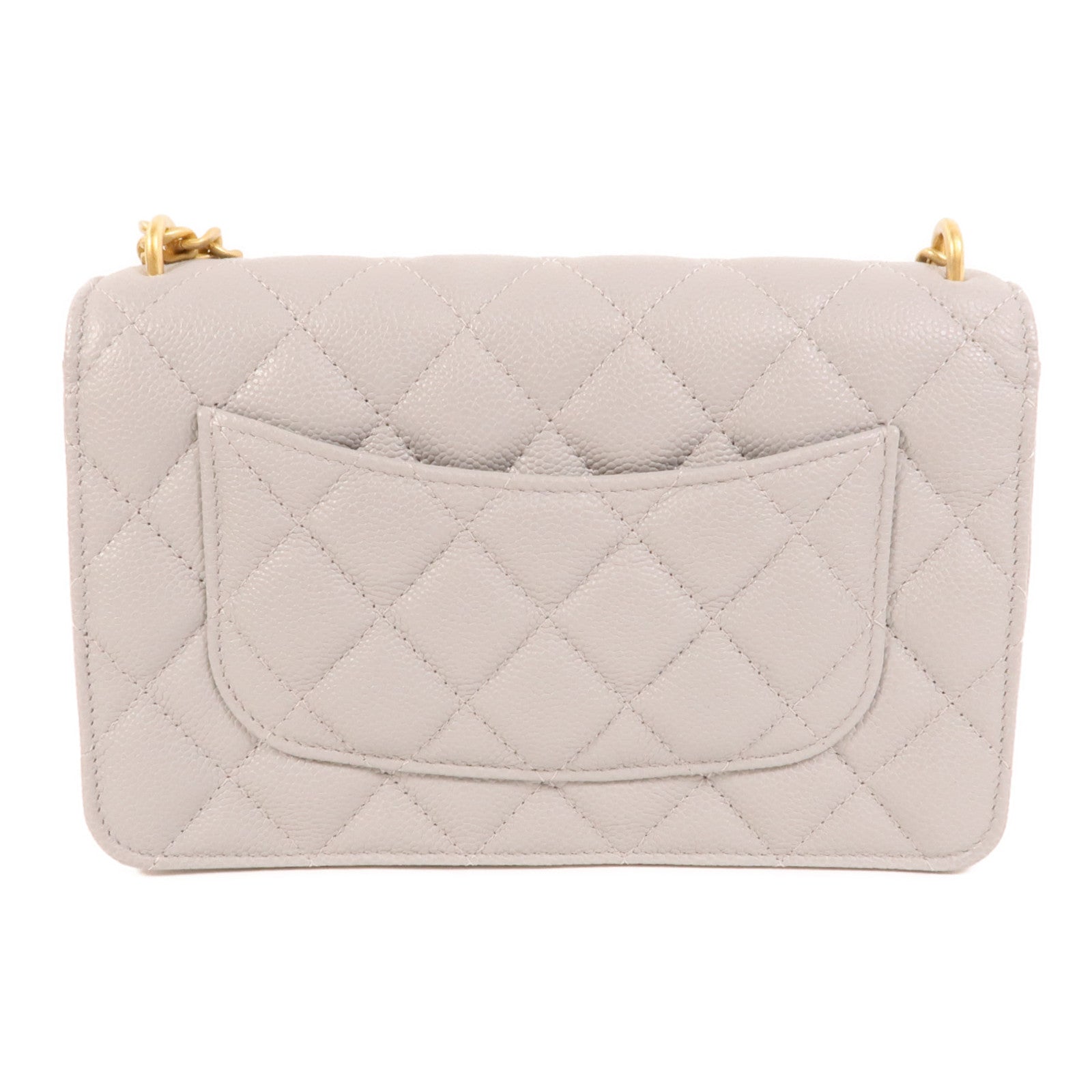 CHANEL 牛皮皮革WOC Wallet On Chain鏈帶肩背袋