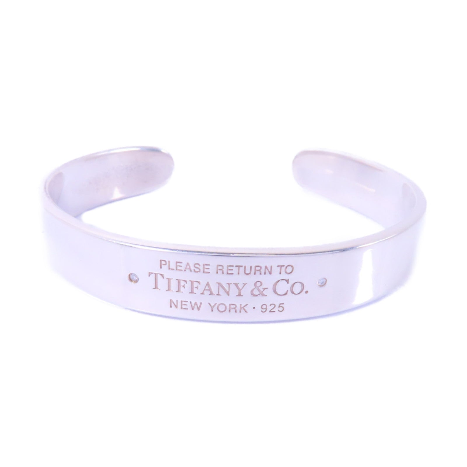 TIFFANY＆CO 925純銀Return To Tiffany Narrow手鐲銀色– Brand Off