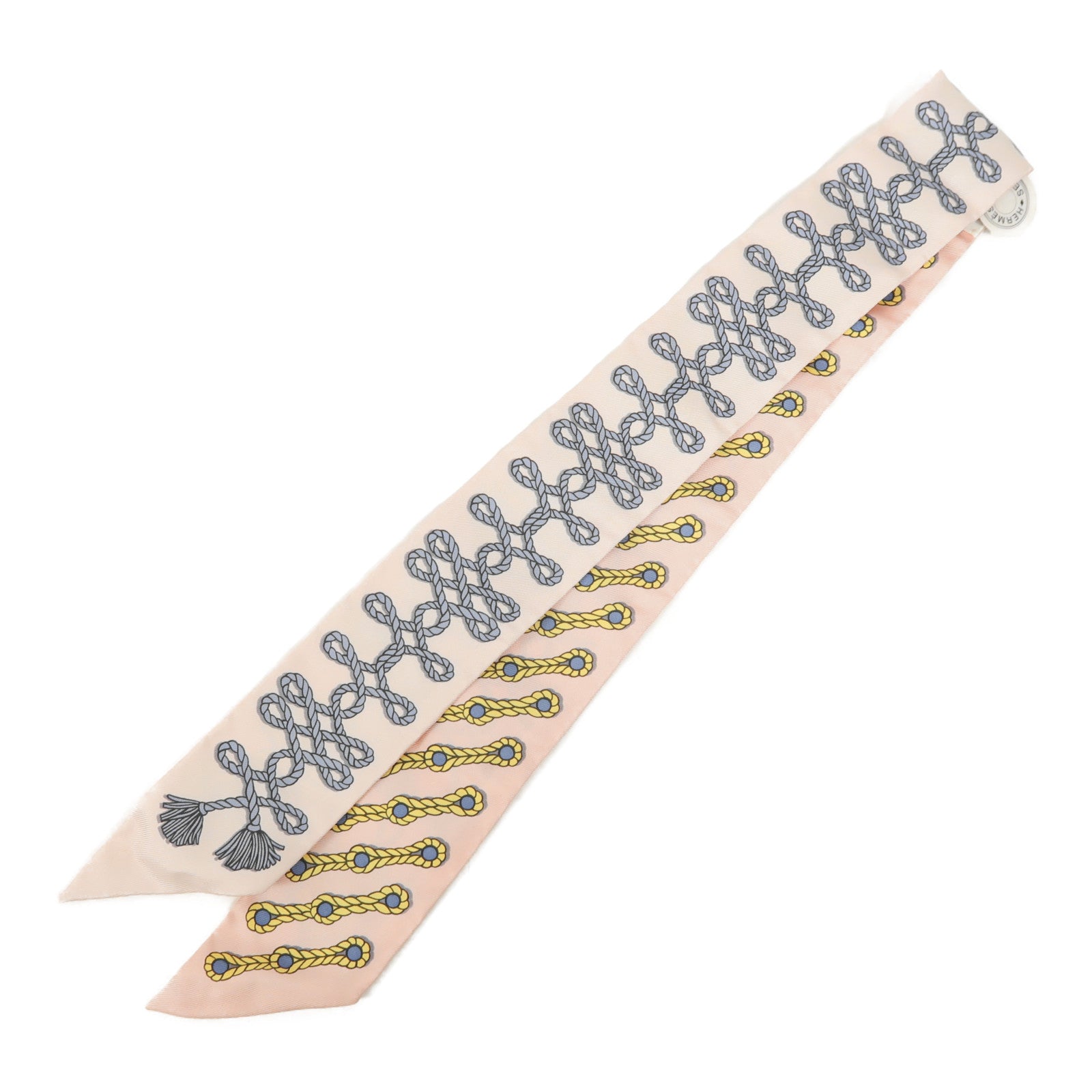 HERMES 絲質Twilly絲巾