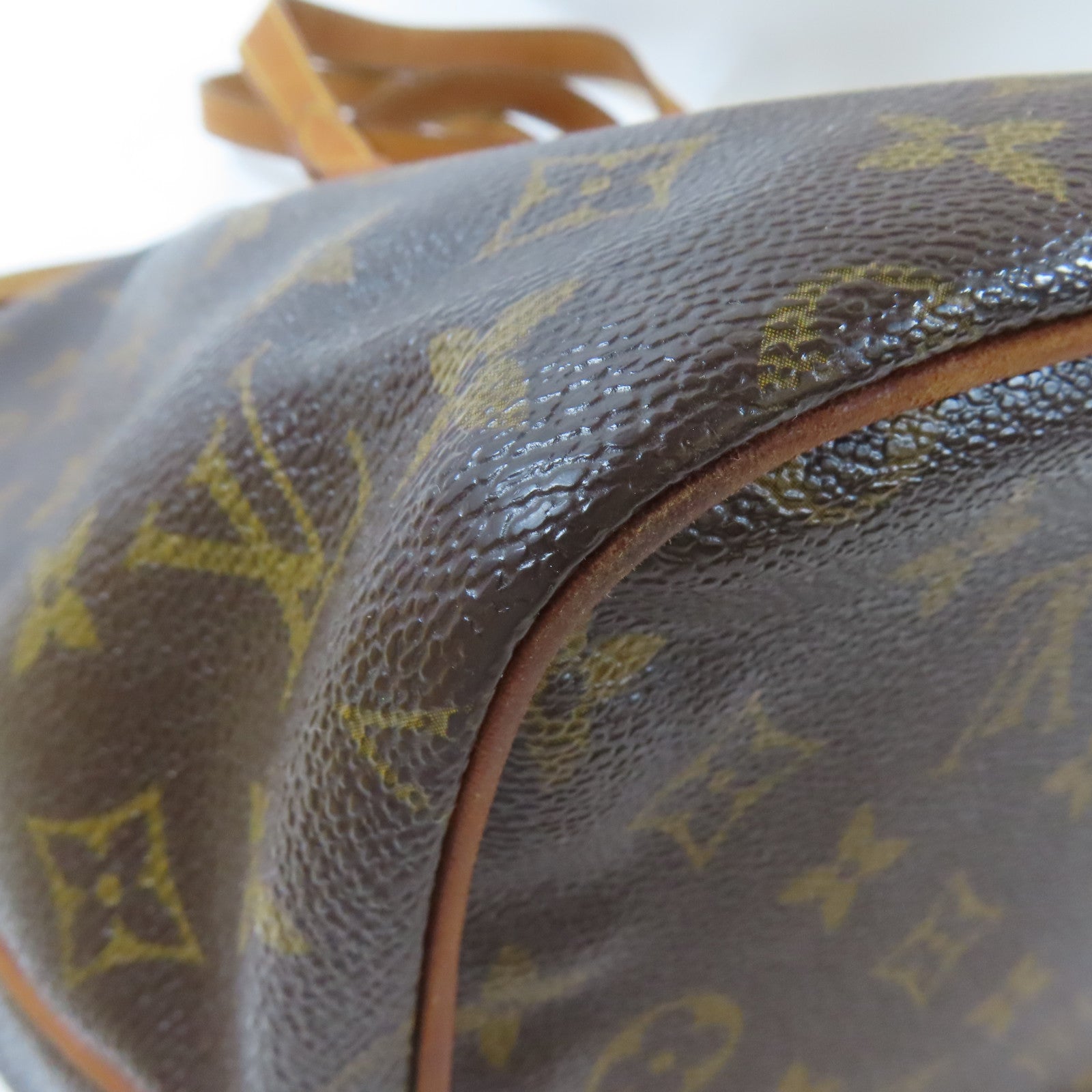 LOUIS VUITTON 【激減優惠】Monogram Palermo金扣手挽肩背兩用袋啡色