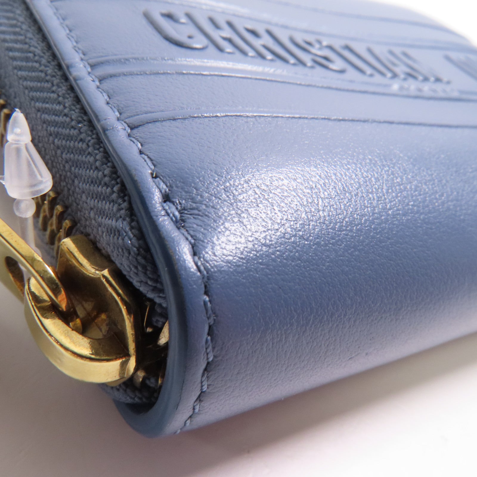 Dior 牛皮皮革Coin Case金扣零錢包