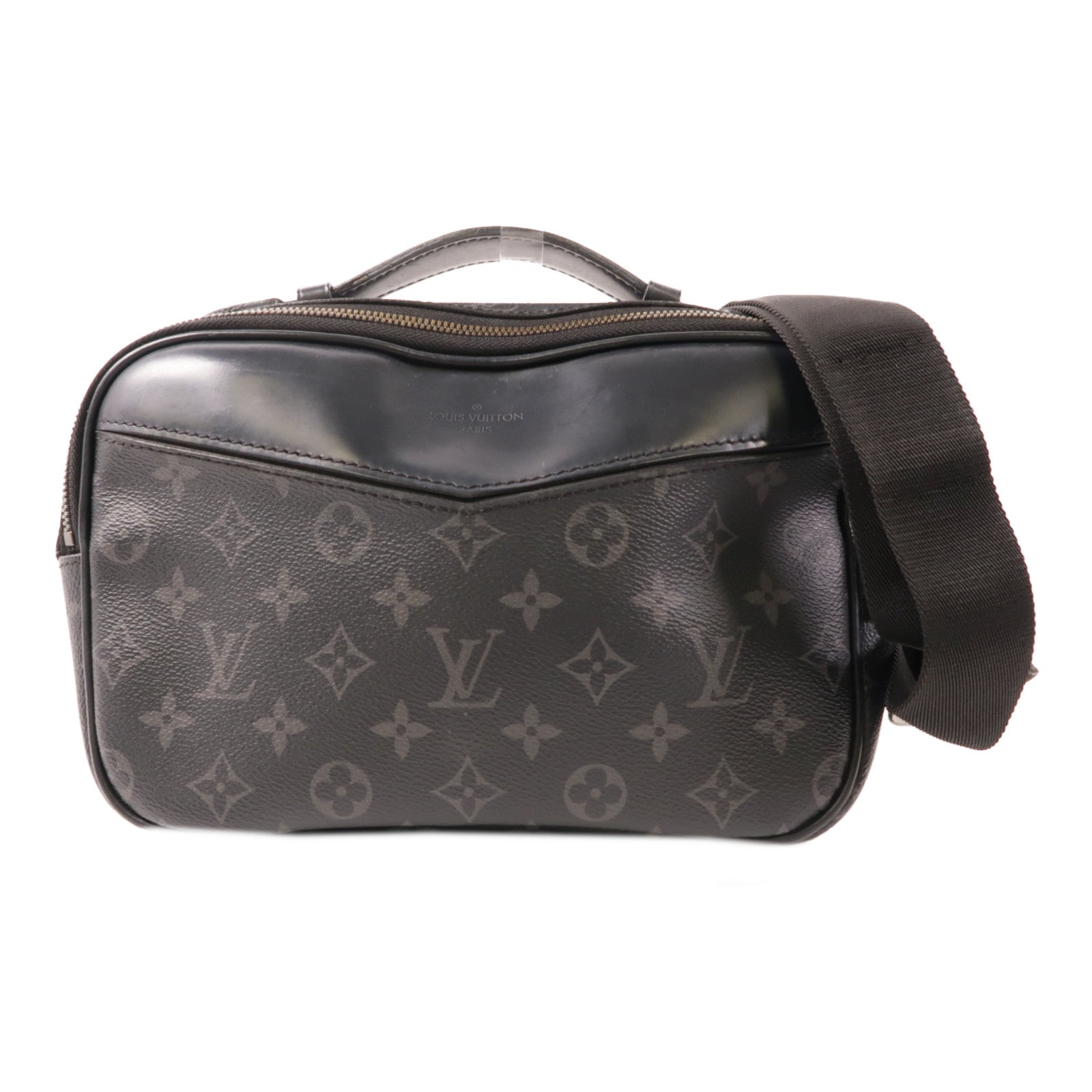 LOUIS VUITTON LV SHW Bum Bag 2 ¢åay Bag M42906 Monogram Eclipse Black
