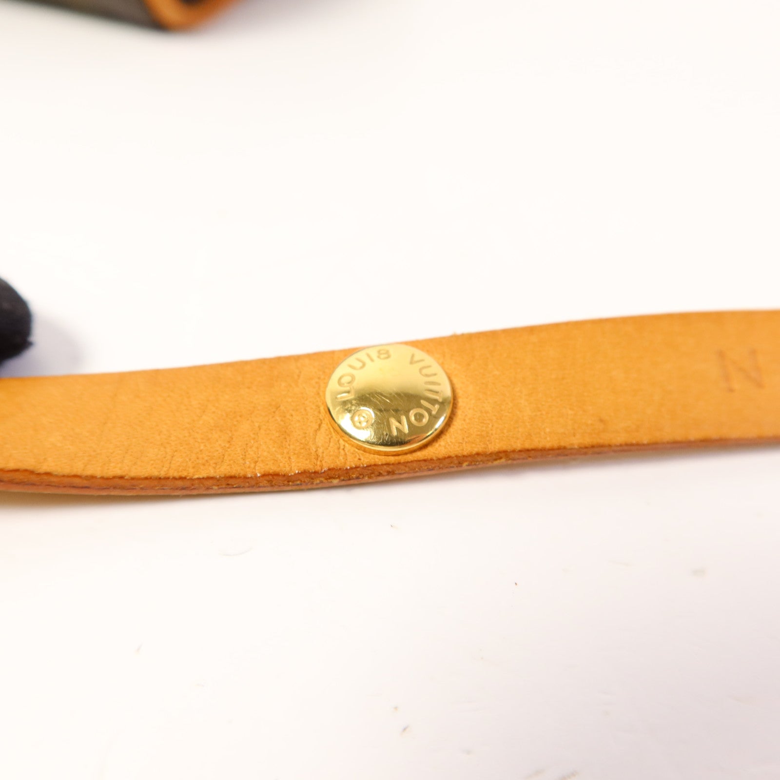 LOUIS VUITTON Monogram Pochette Florentine金扣腰包棕色