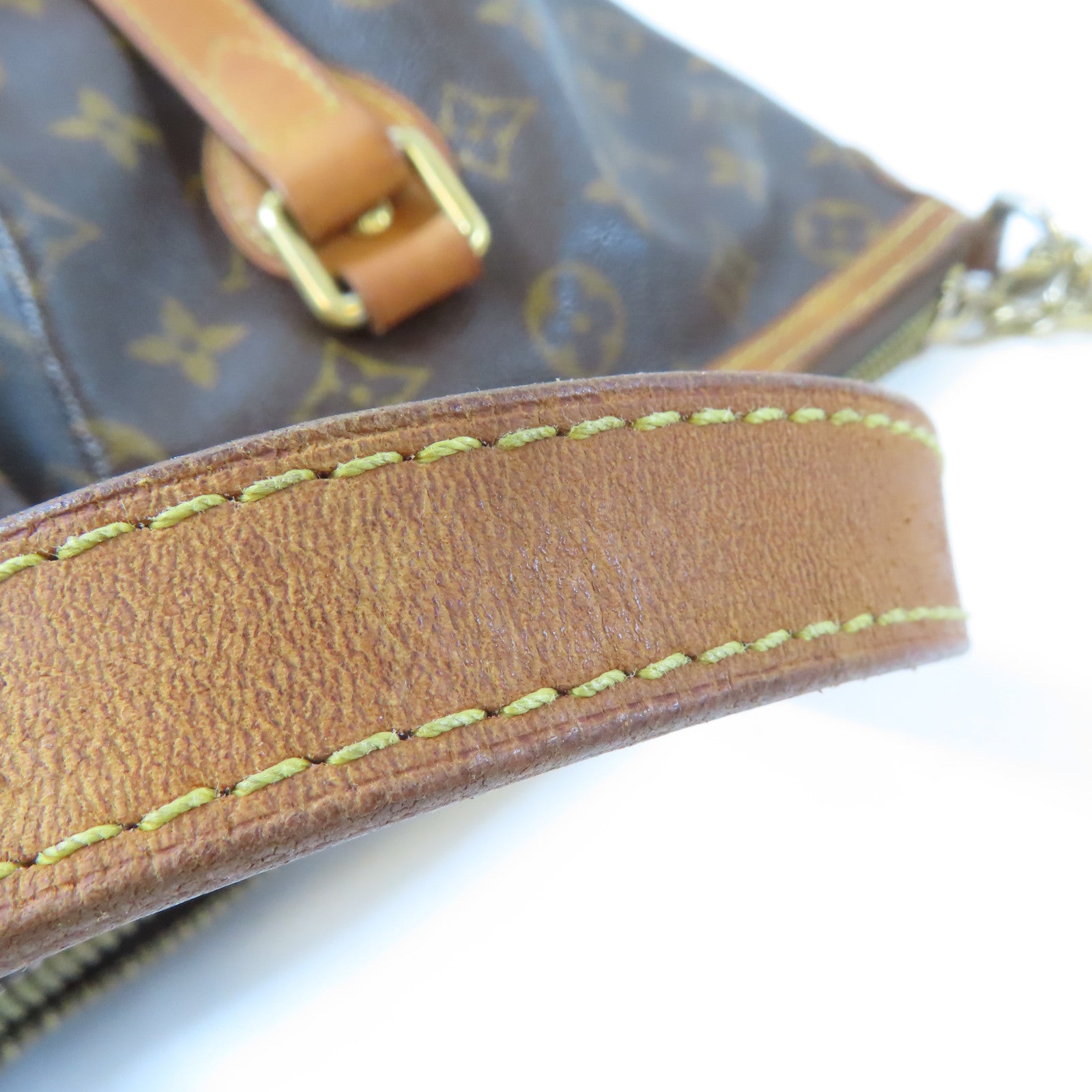 LOUIS VUITTON 【激減優惠】Monogram Palermo金扣手挽肩背兩用袋啡色