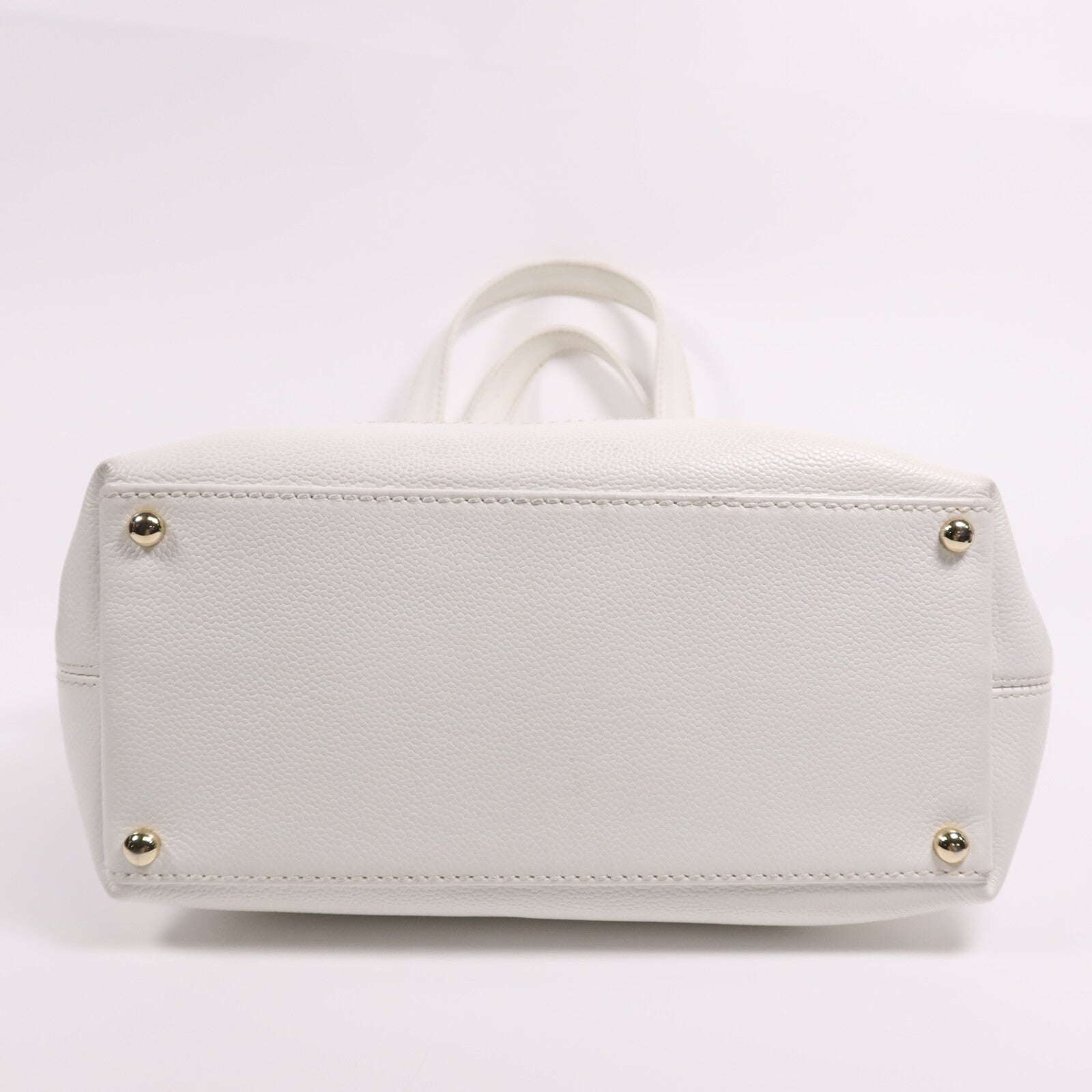 CHANEL 牛皮皮革Vintage Shoulder Bag金扣肩背袋