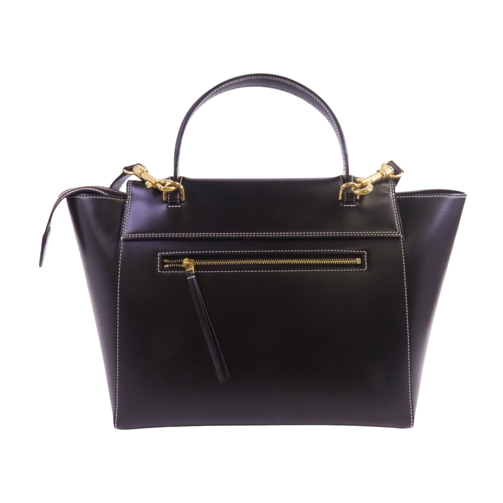 CELINE 牛皮皮革Mini Belt Bag金扣手挽肩背兩用袋