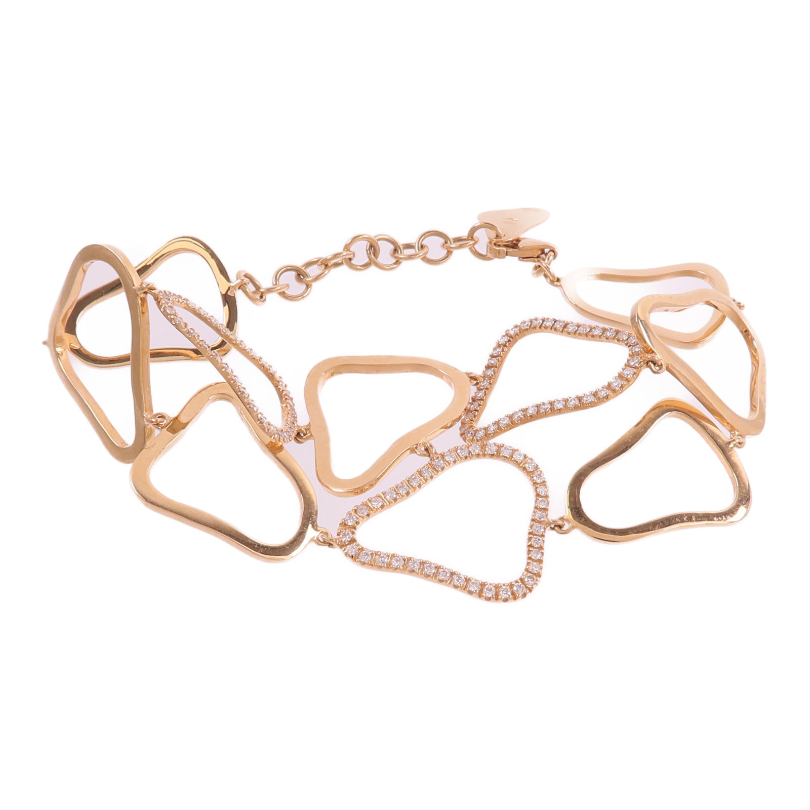 JEWELRY 18K玫瑰金Diamond Bracelet鑽石手鏈