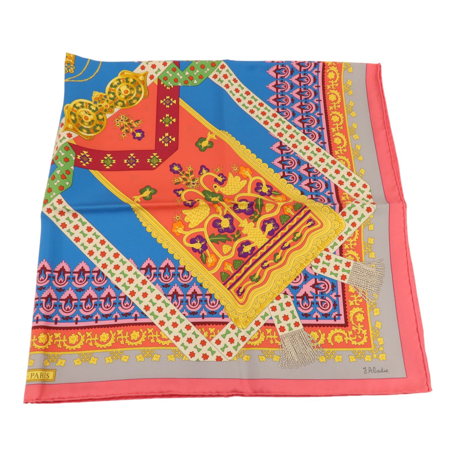 HERMES 絲質Scarf 90x90cm絲巾