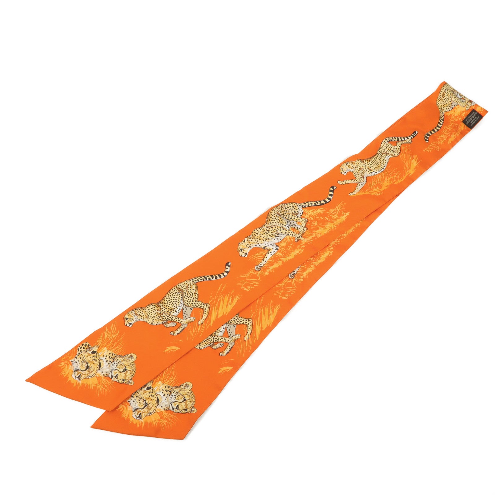 HERMES 絲質Maxi Twilly絲巾