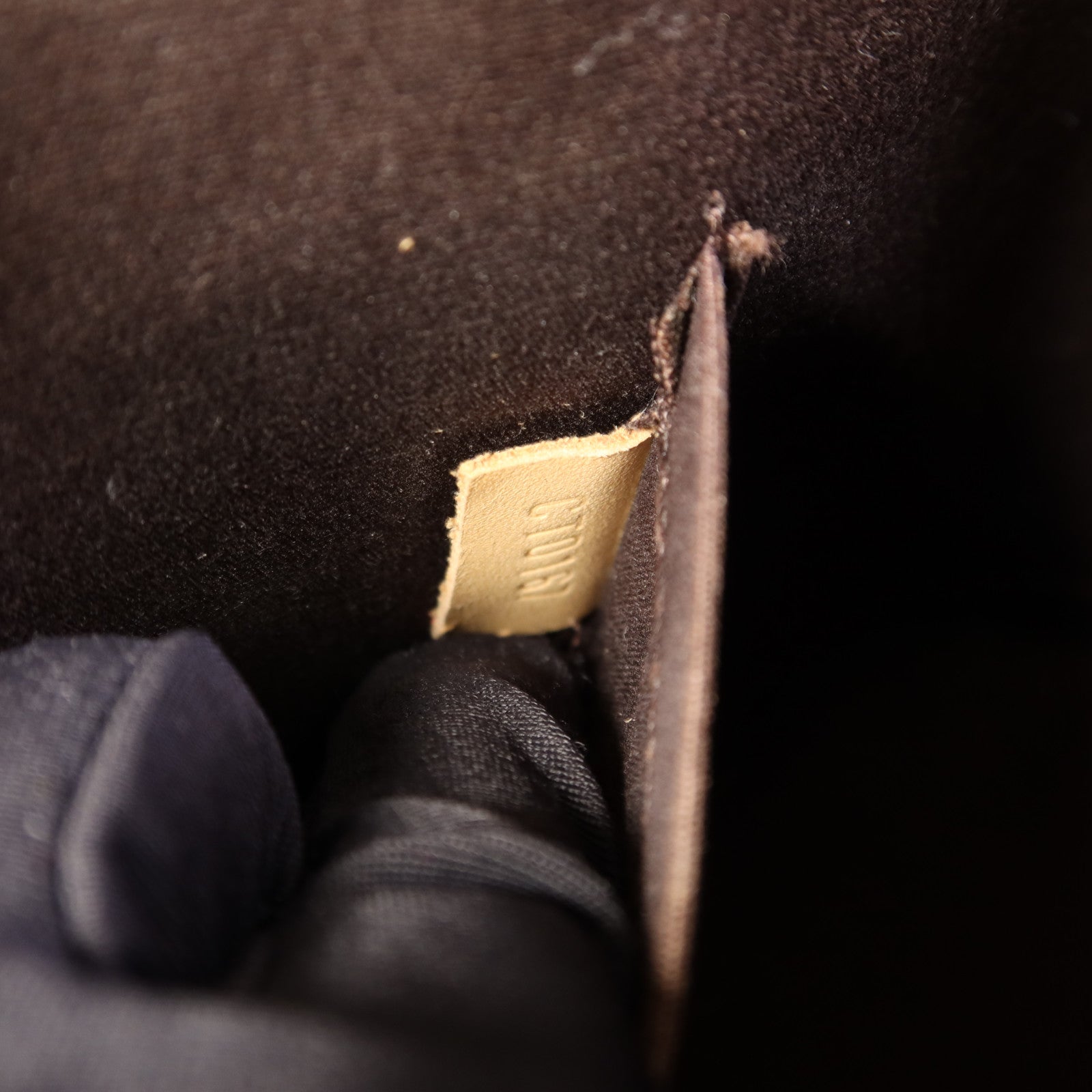 LOUIS VUITTON Vernis Alma BB金扣手挽肩背兩用袋