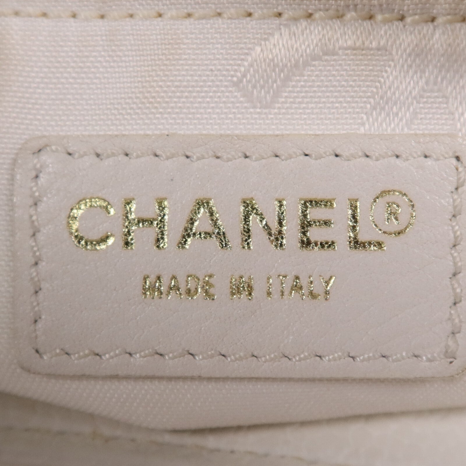 CHANEL 牛皮皮革Vintage Shoulder Bag金扣肩背袋