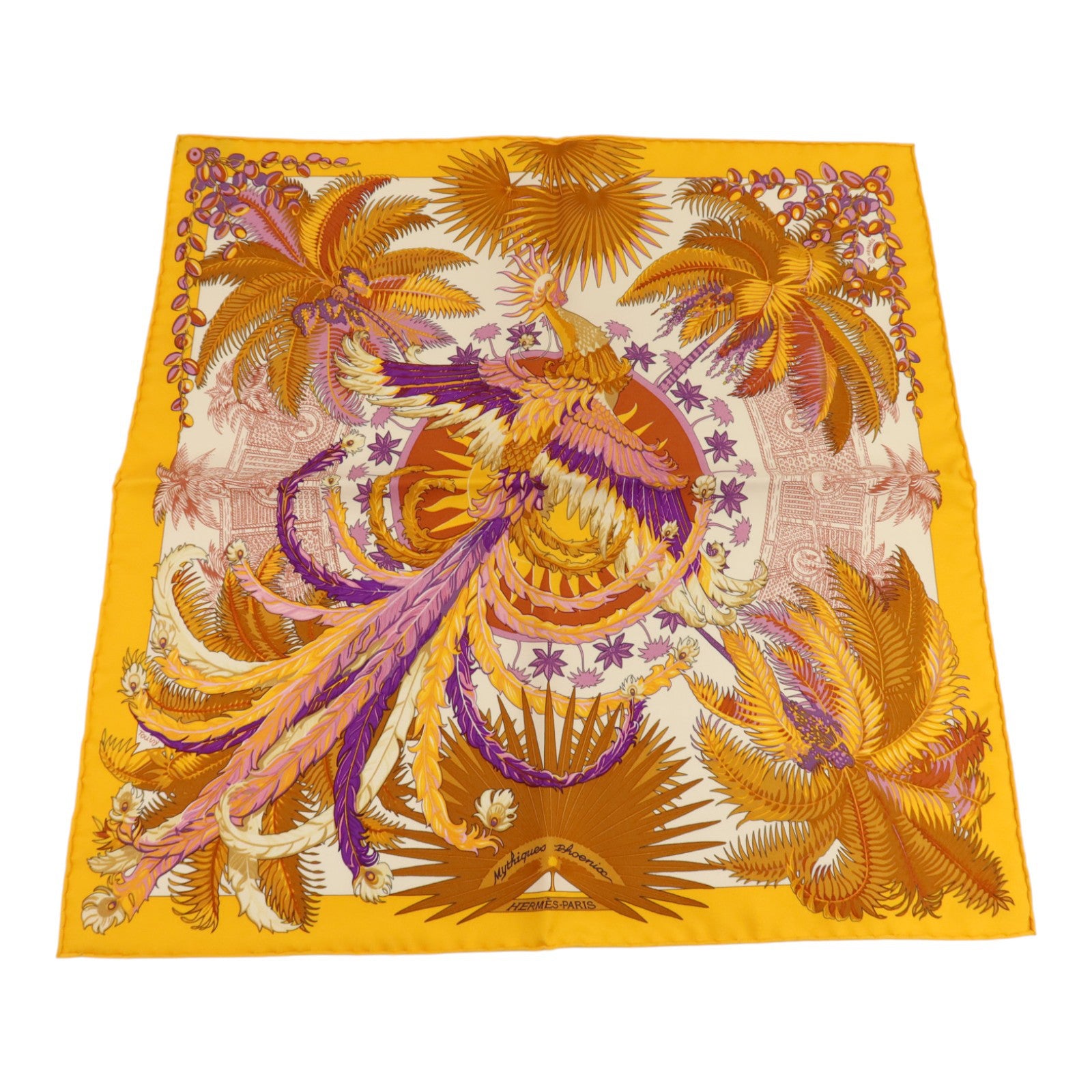 HERMES 絲質Scarf 40x40cm絲巾