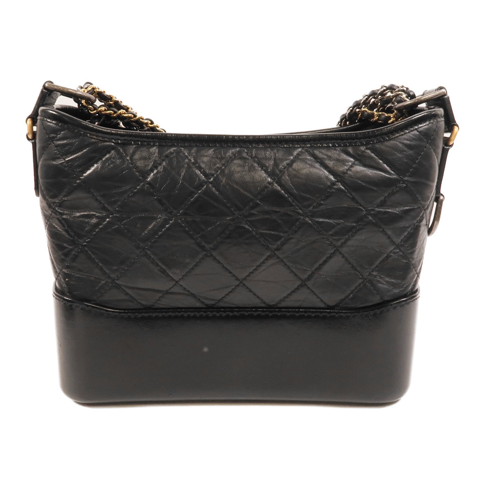 CHANEL 牛皮皮革Gabrielle Small鏈帶肩背袋