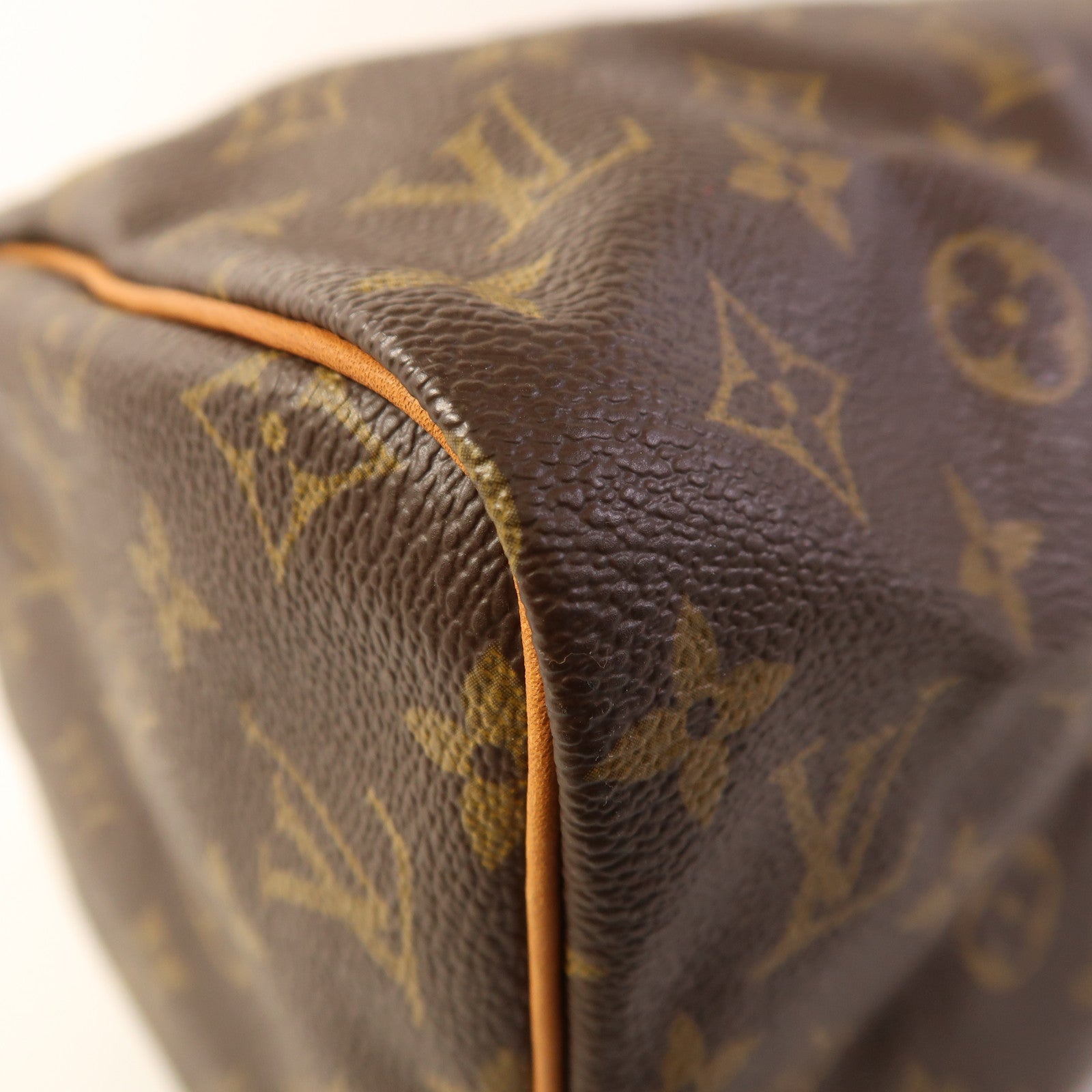 LOUIS VUITTON Monogram Speedy 30金扣手挽袋