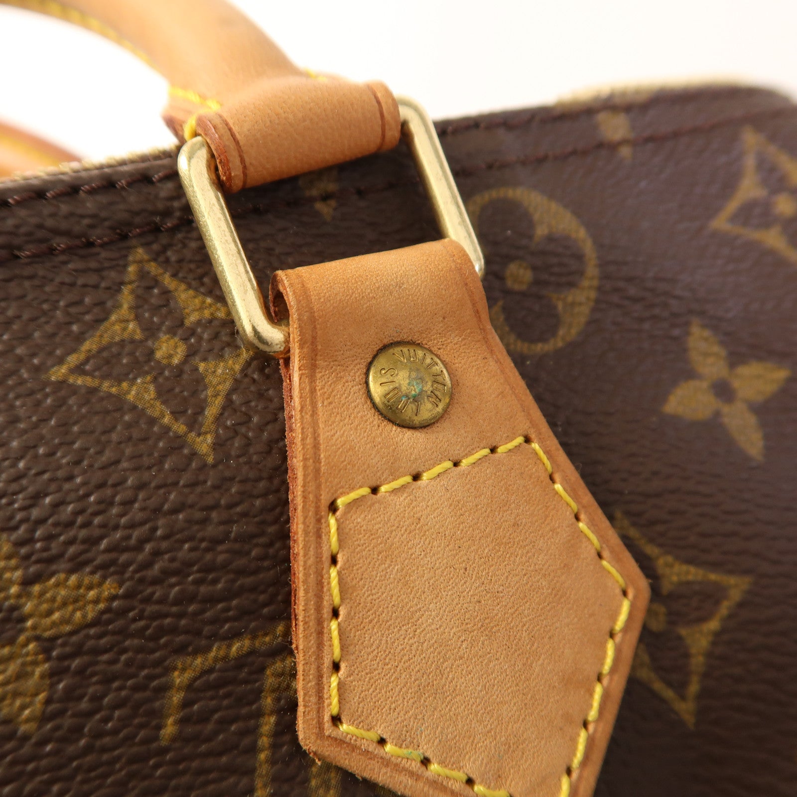 LOUIS VUITTON Monogram Speedy 30金扣手挽袋