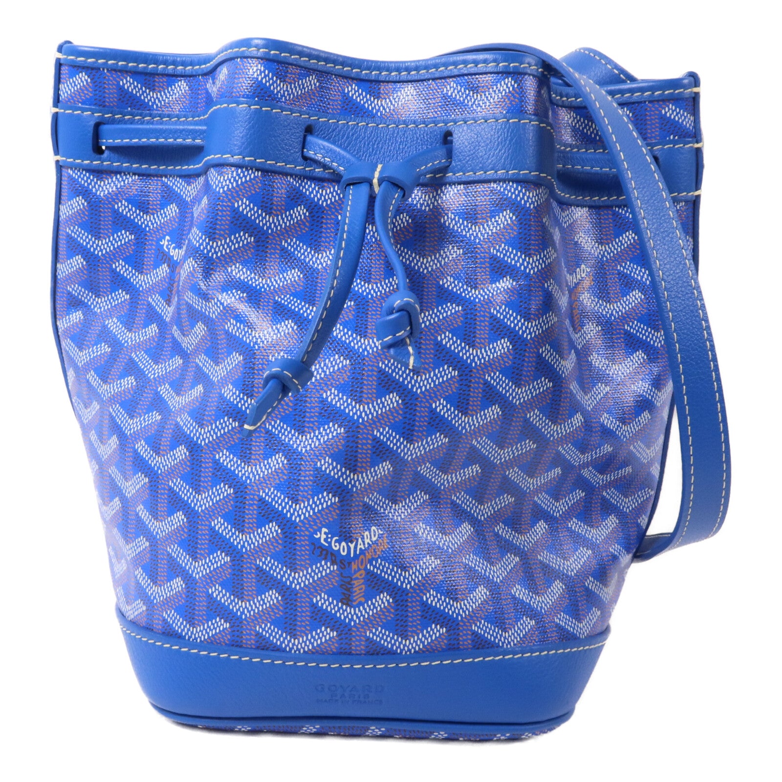 GOYARD 塗層帆布Petit Flot PM Bucket Bag肩背袋