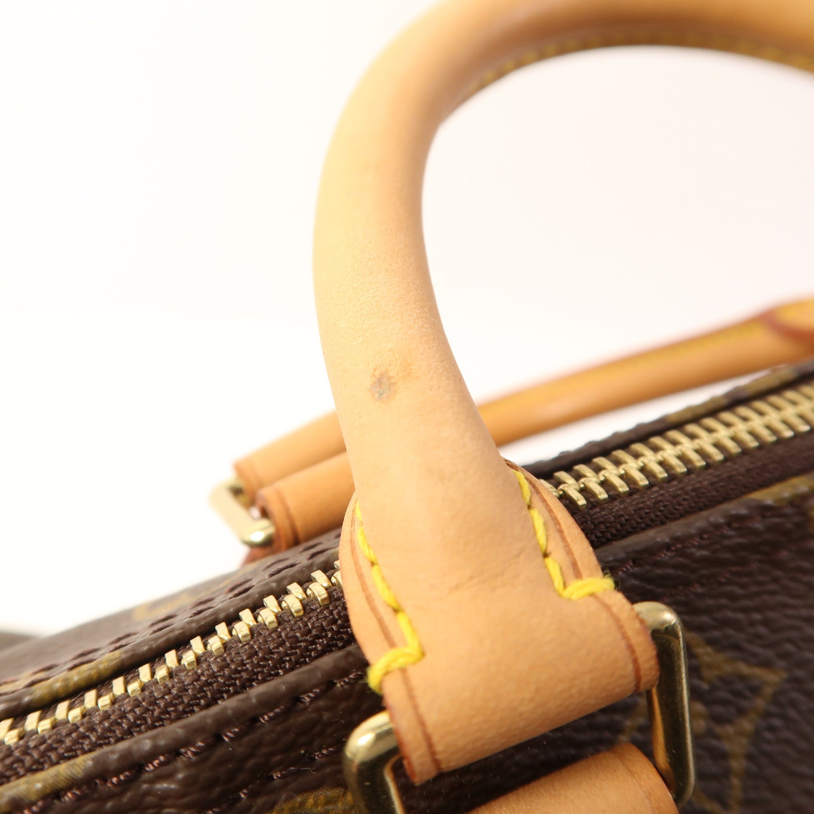 LOUIS VUITTON Monogram Speedy 30金扣手挽袋