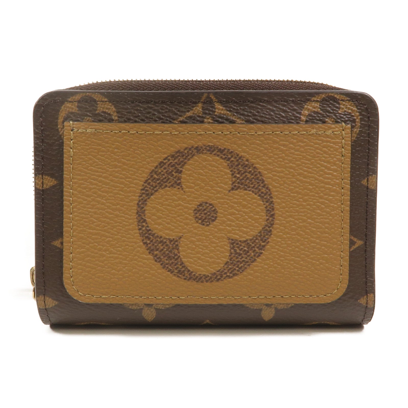 LOUIS VUITTON Monogram Reverse Lou Wallet錢包