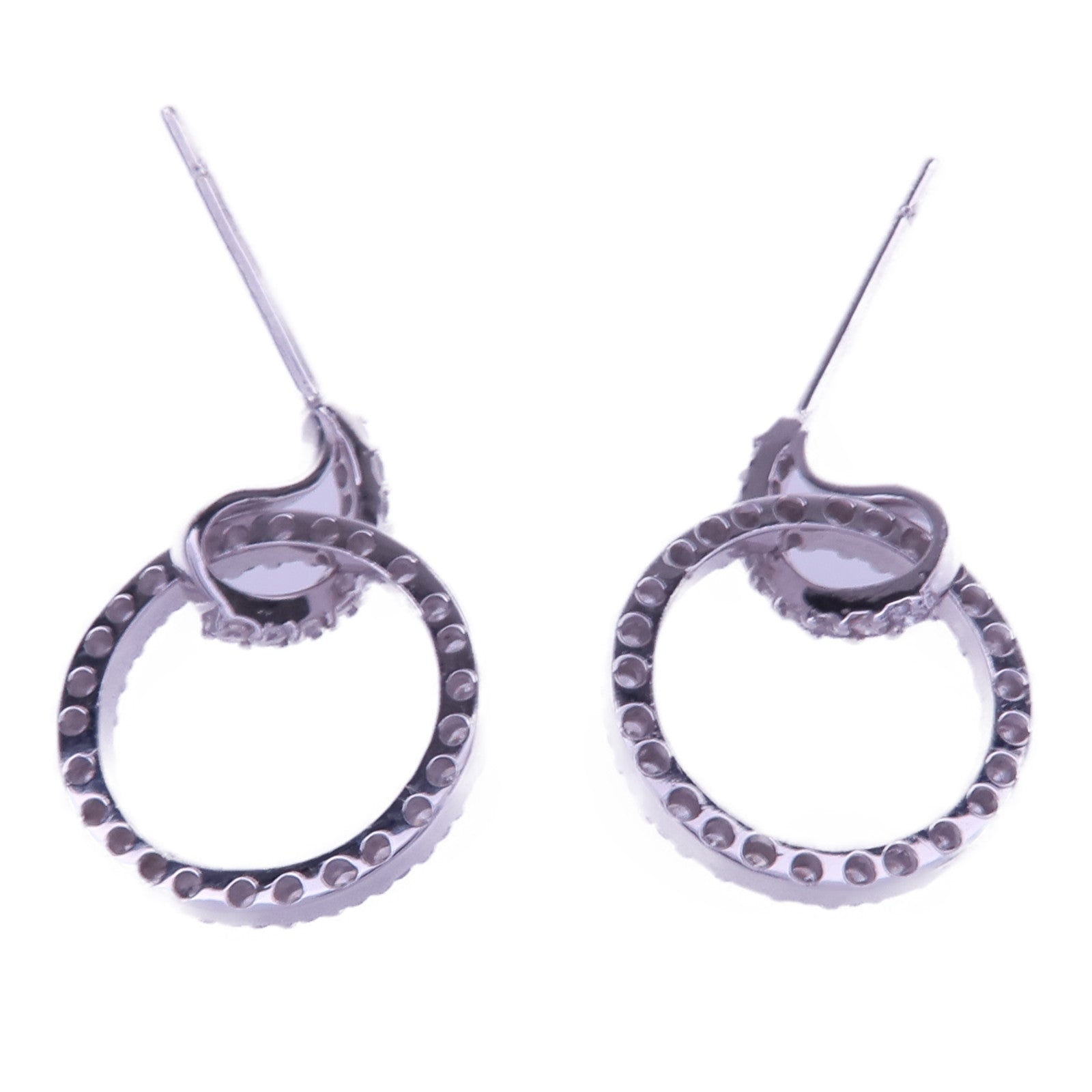 JEWELRY 18K白金Diamond Earrings鑽石耳環