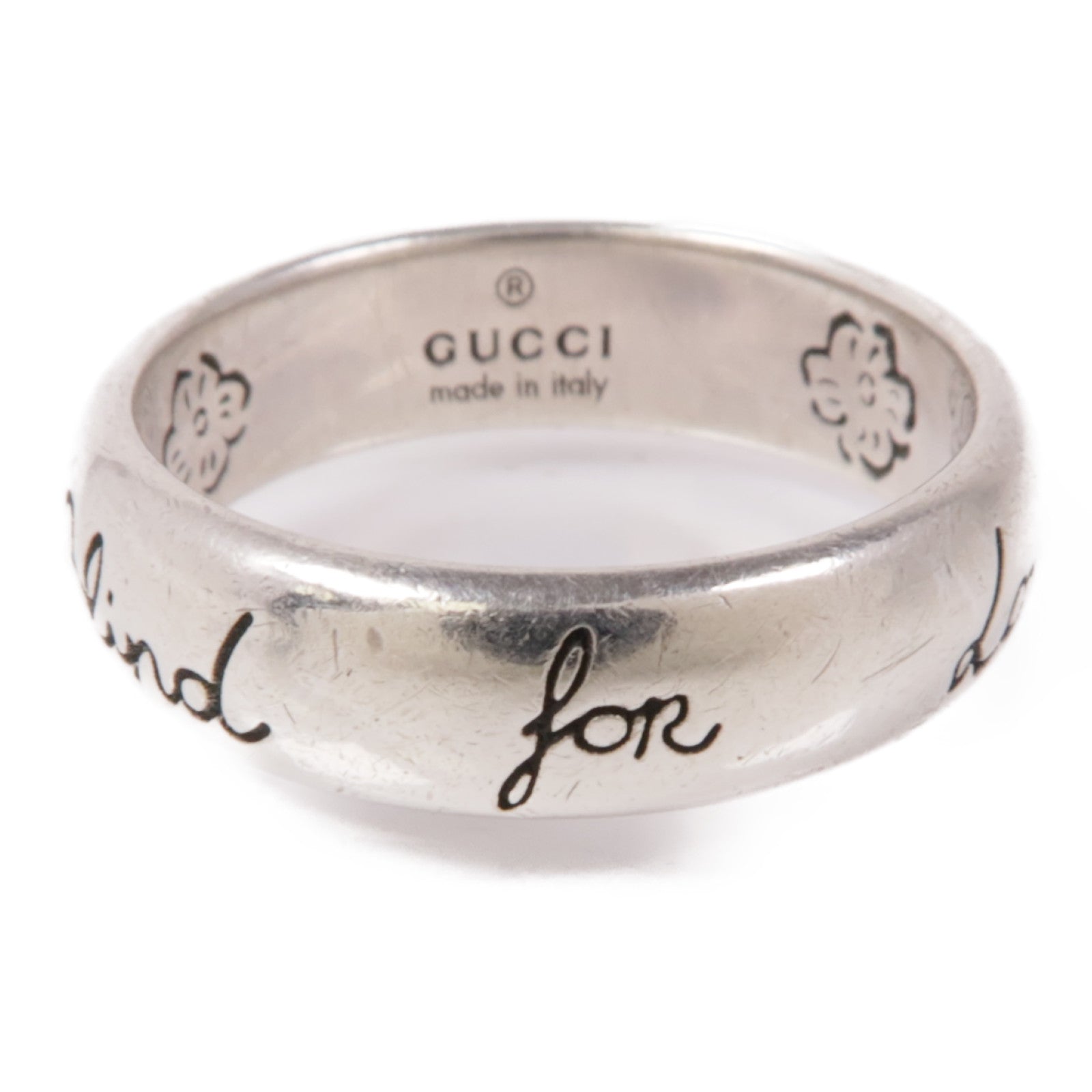 GUCCI 925純銀Ring戒指US#5