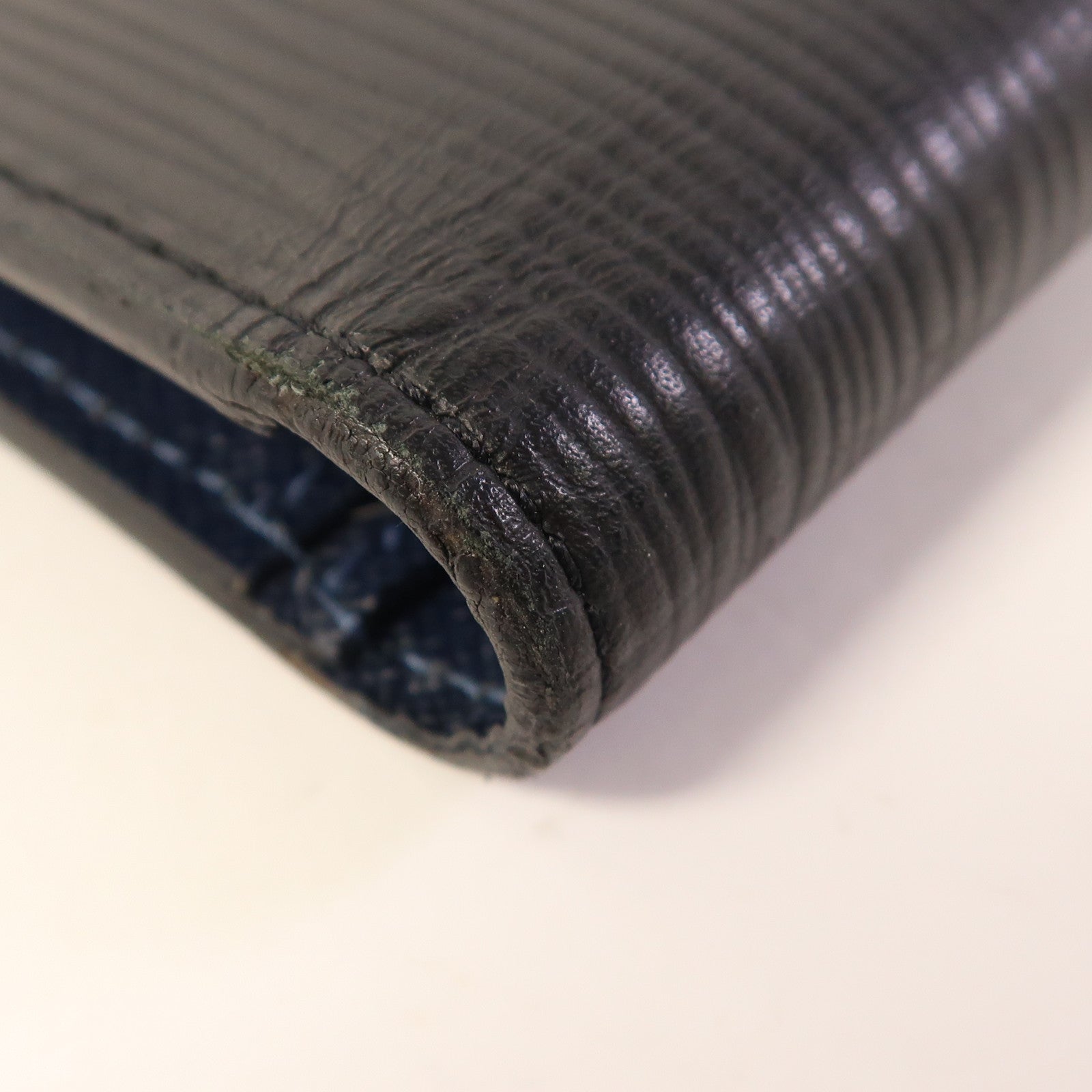 LOUIS VUITTON Epi Portefeuille Brazza銀扣長錢包