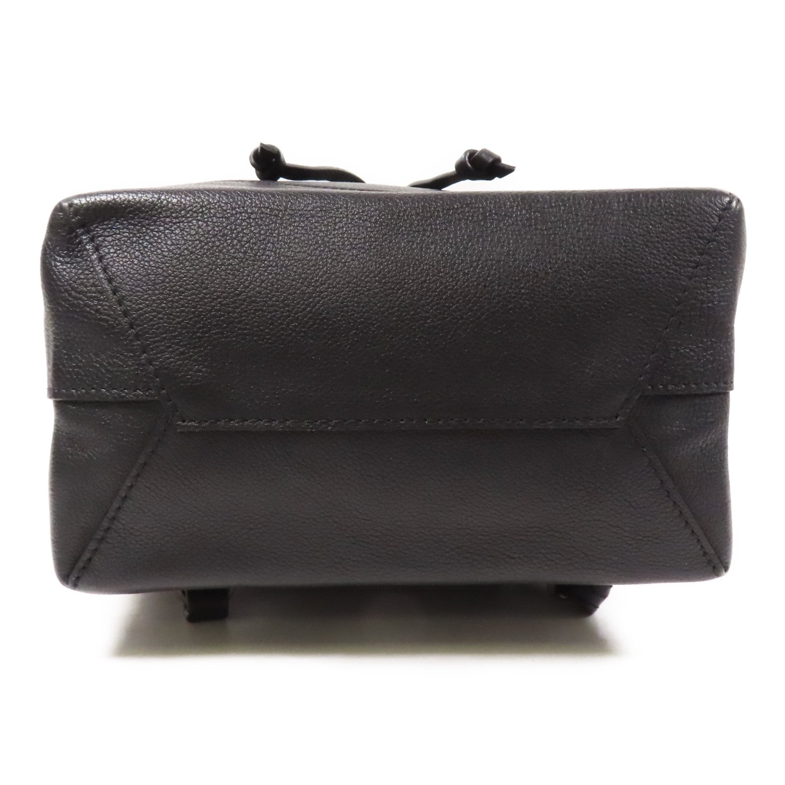 LOUIS VUITTON LV SHW Lock Me Backpack M41815 Calfskin Leather Black Noir