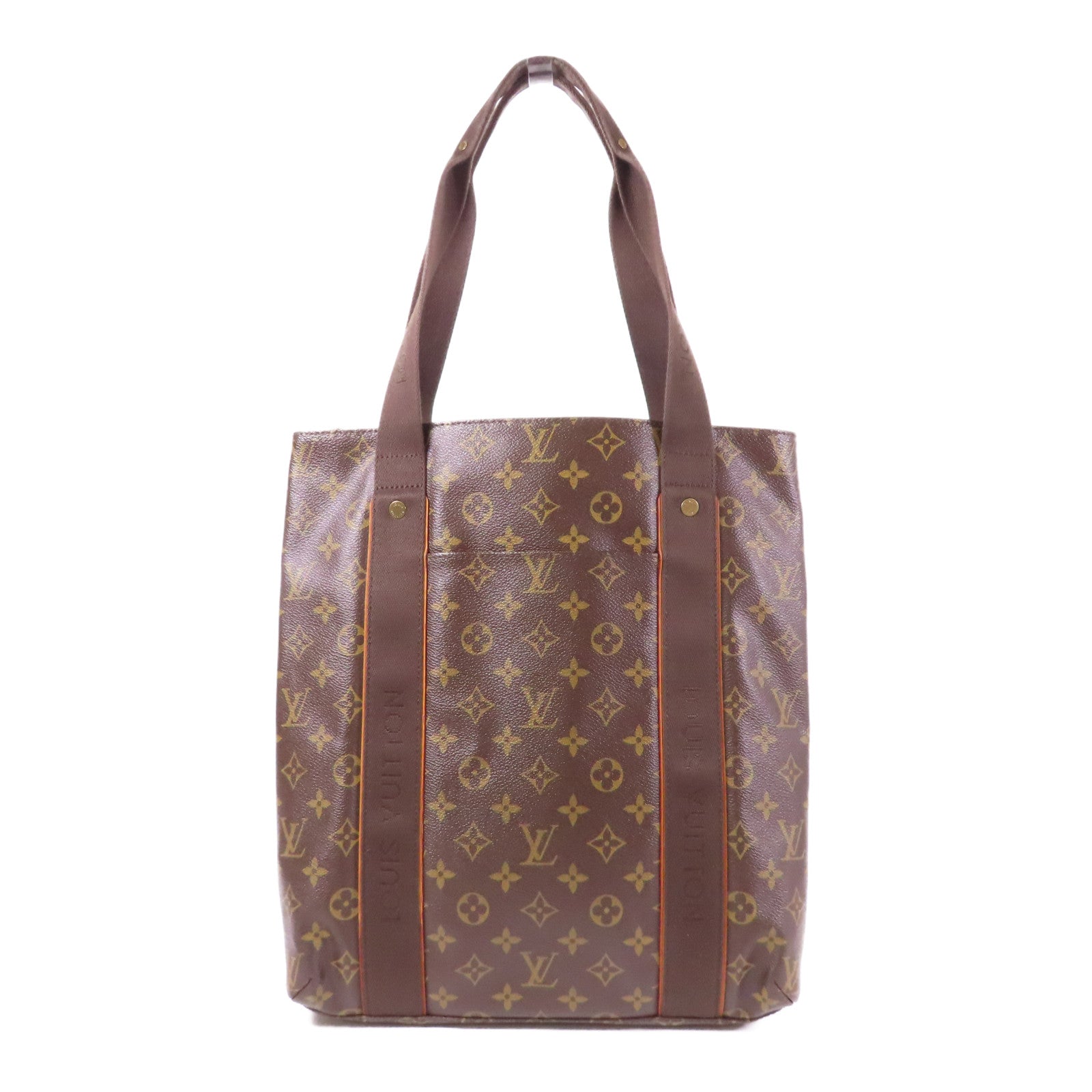 LOUIS VUITTON Monogram Cabas Beaubourg金扣肩背袋/手挽袋