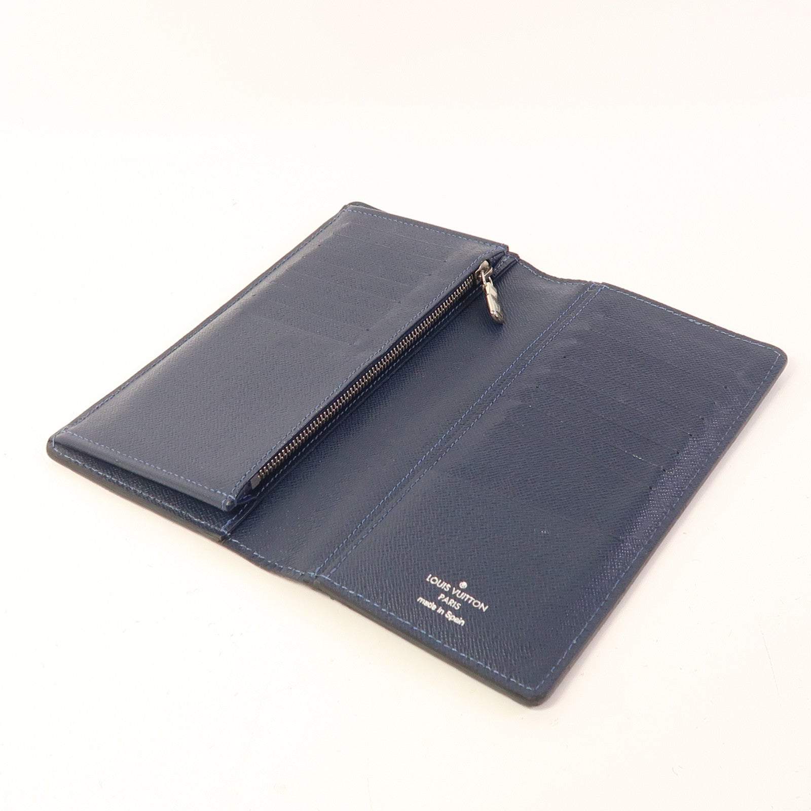 LOUIS VUITTON Epi Portefeuille Brazza銀扣長錢包