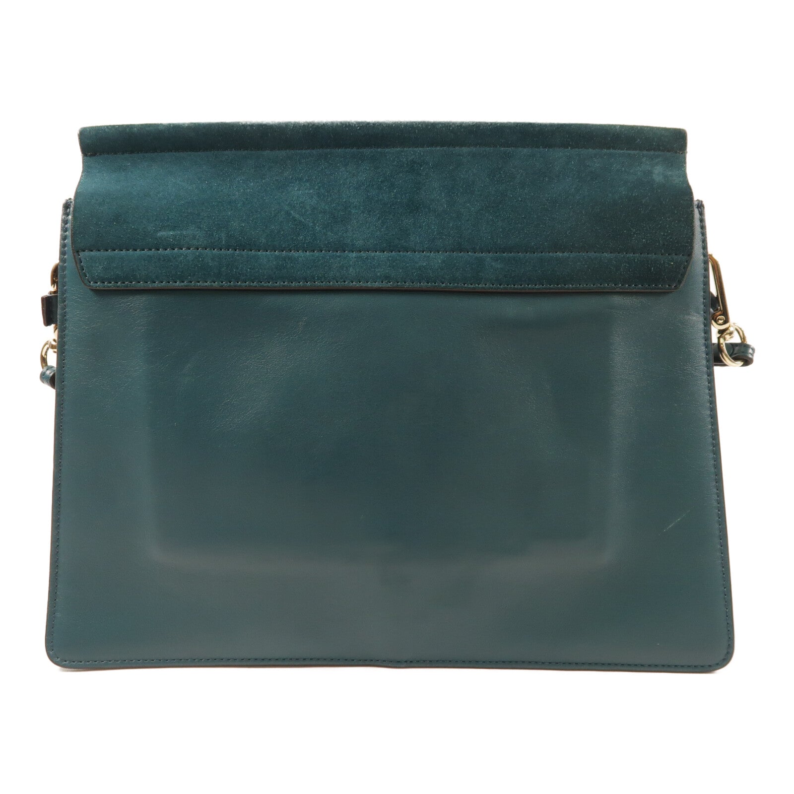 Chloe 牛皮皮革Faye金扣肩背袋