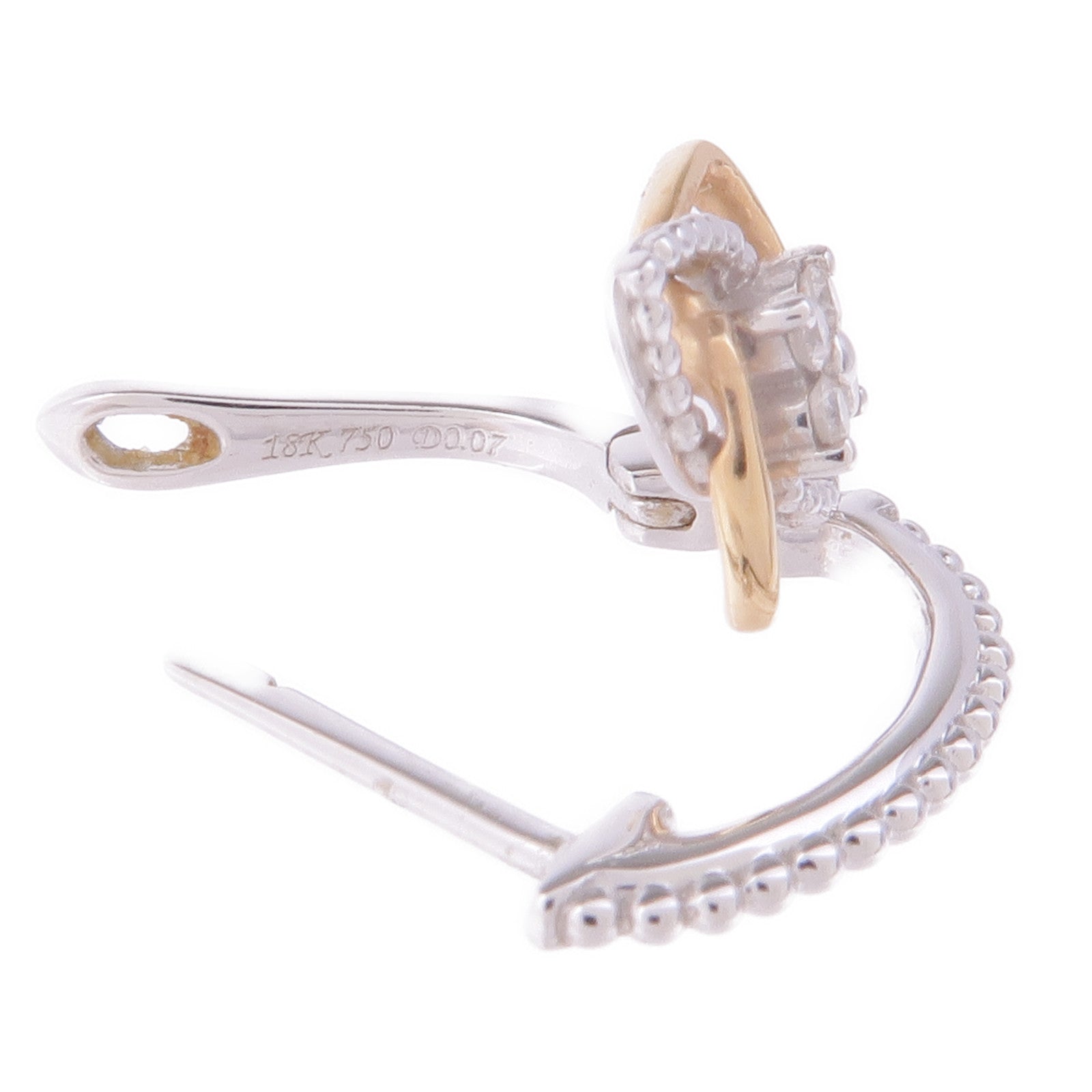 JEWELRY 18K黃金/玫瑰金Diamond Earrings鑽石耳環