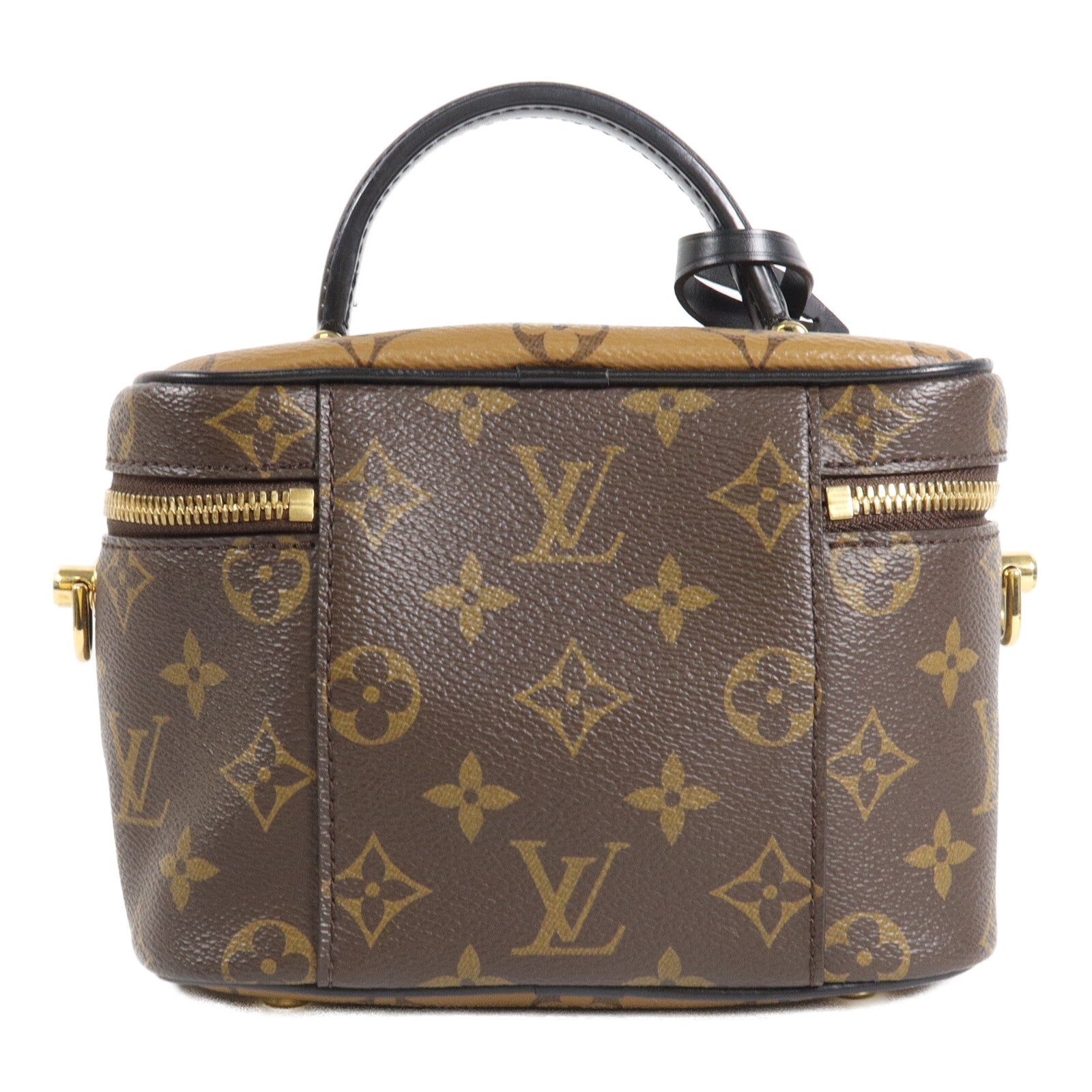 LOUIS VUITTON Monogram/Monogram Reverse Vanity PM手挽肩背兩用袋