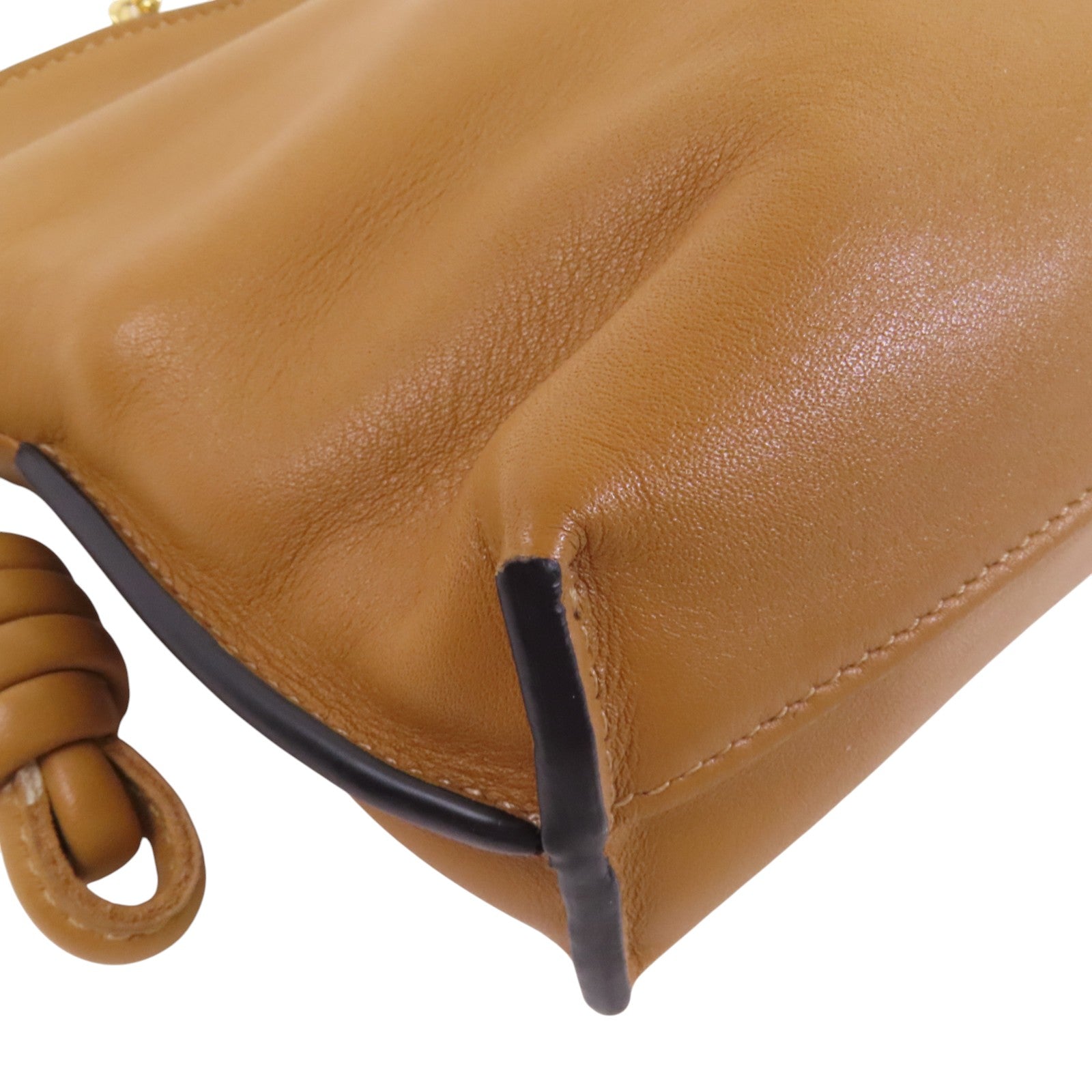 LOEWE 牛皮皮革Flamenco Nano鏈帶肩背袋