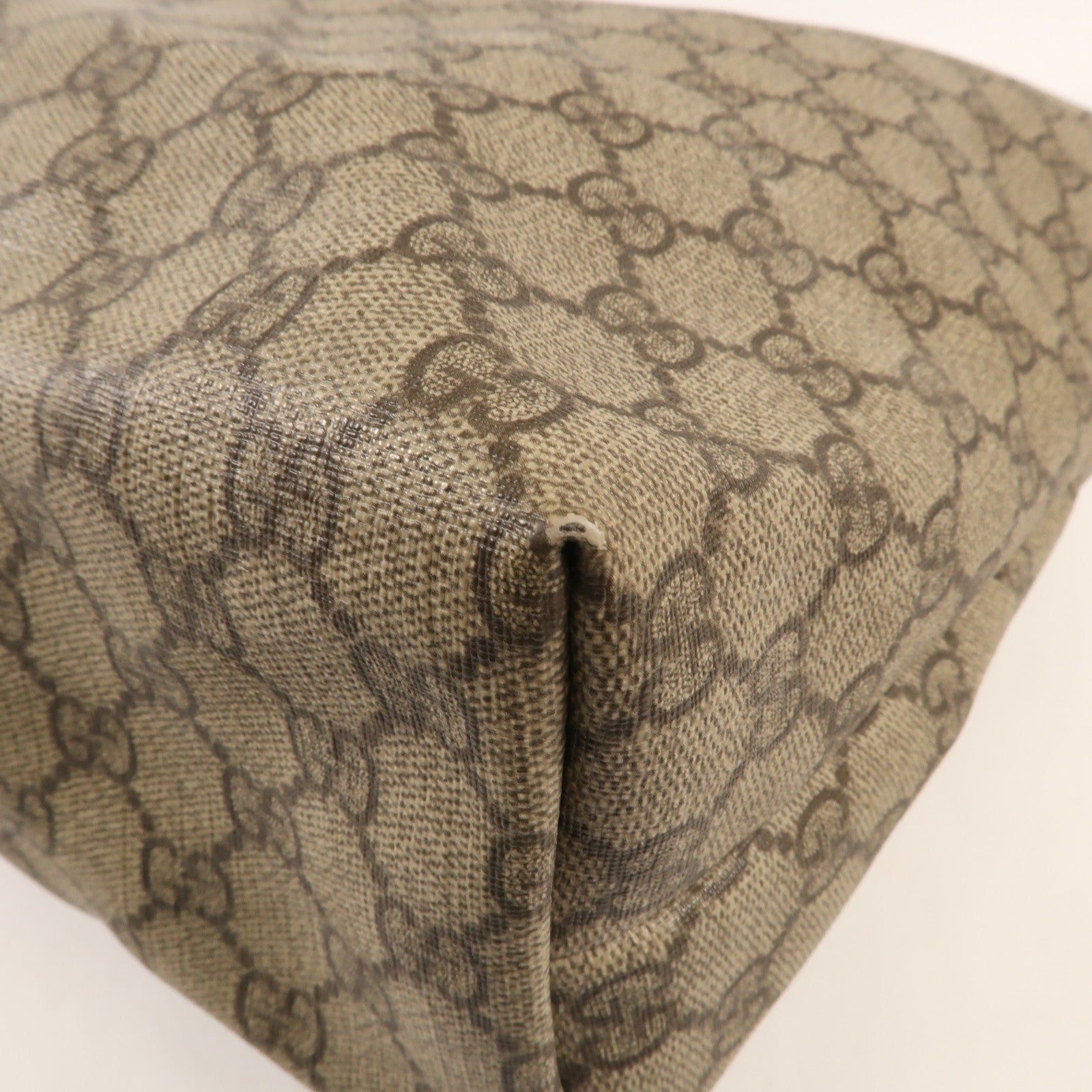 GUCCI 塗層帆布Tote Bag金扣手挽袋