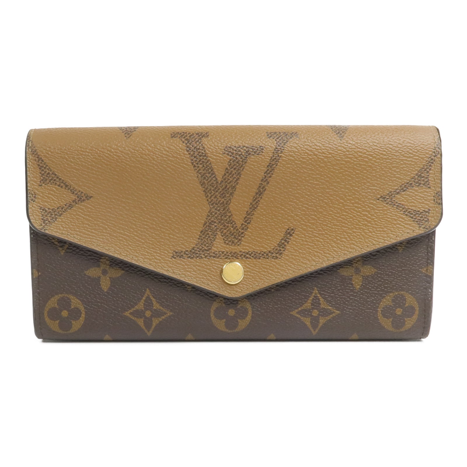LOUIS VUITTON Monogram/Monogram Reverse Sarah Wallet長錢包