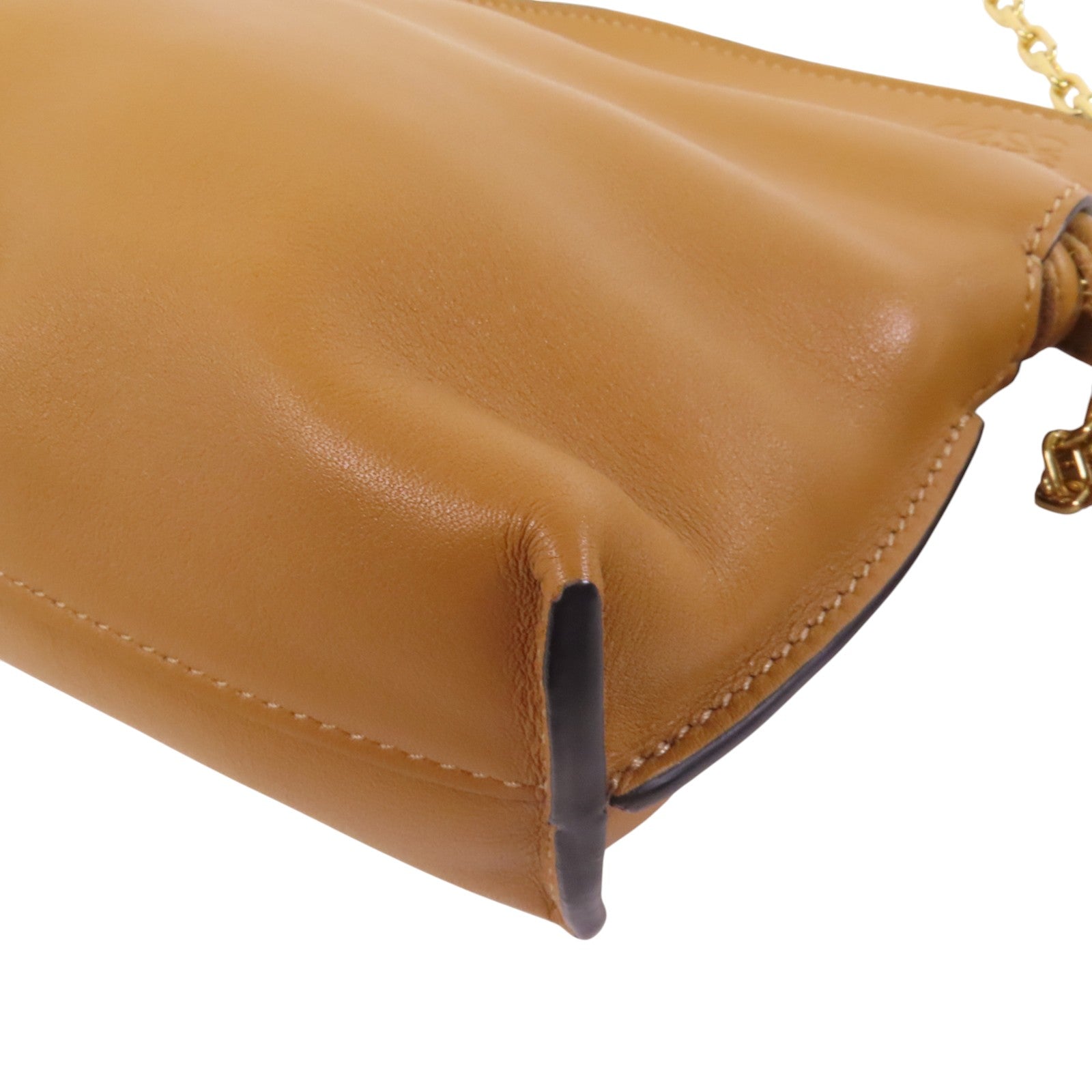 LOEWE 牛皮皮革Flamenco Nano鏈帶肩背袋