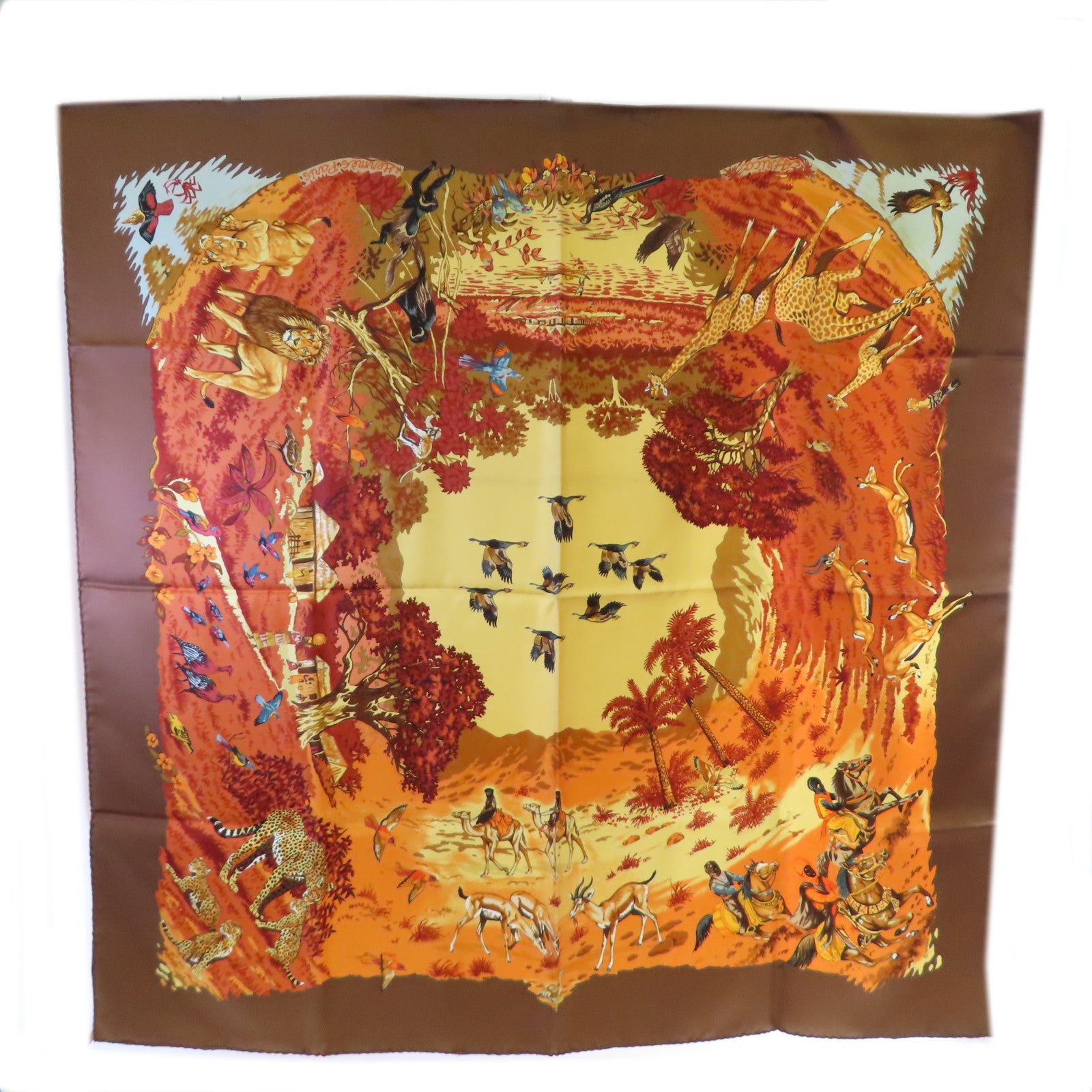 HERMES 絲質90x90 Scarf絲巾