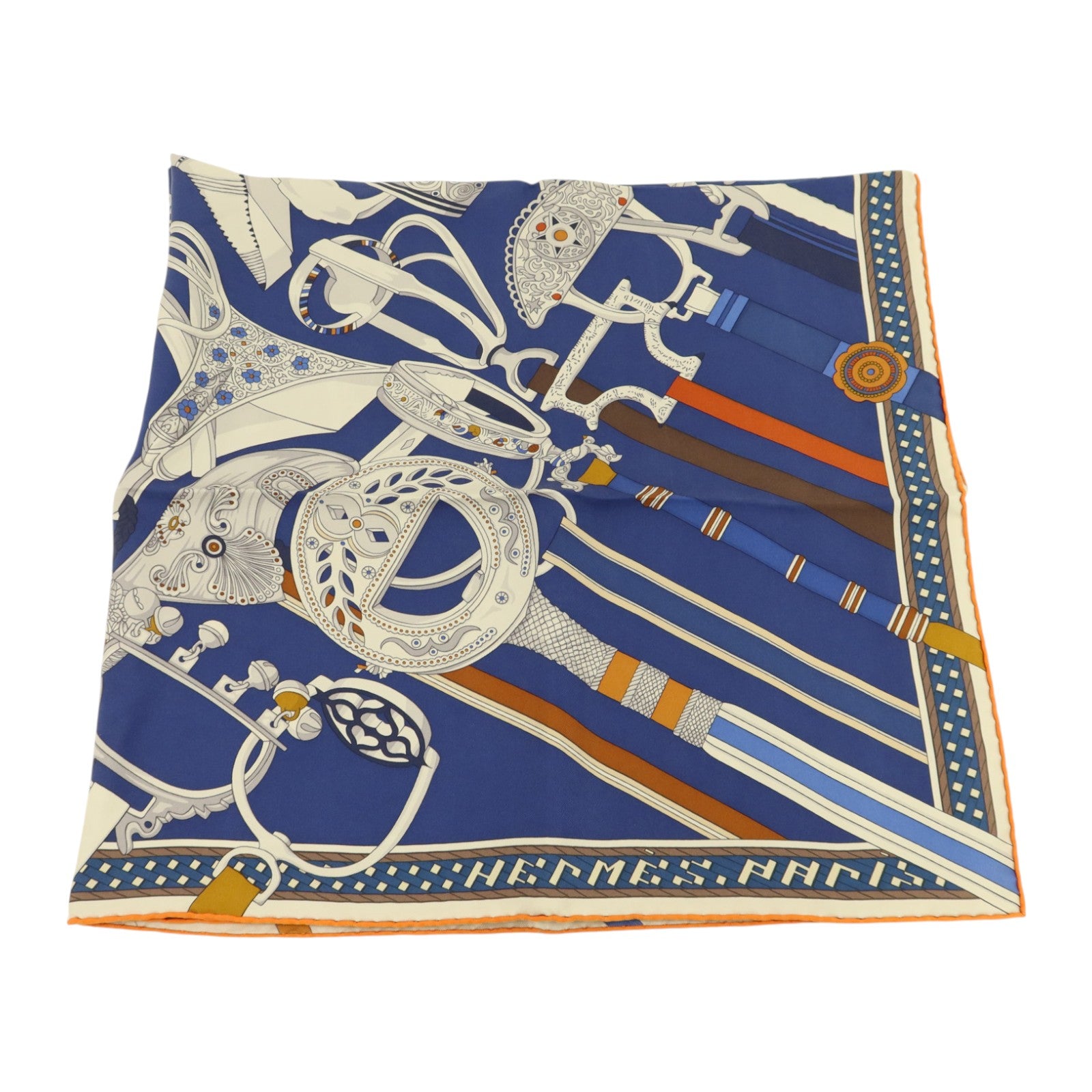 HERMES 絲質Scarf 90x90cm絲巾