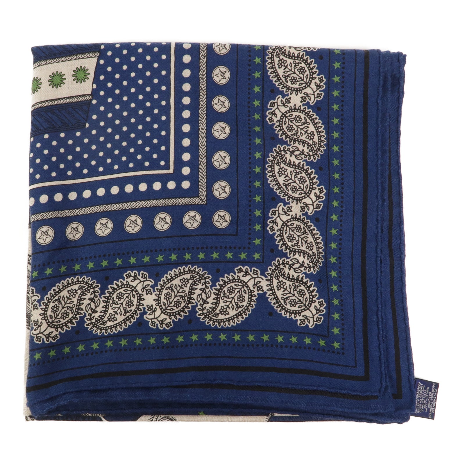 HERMES 羊絨/絲質Scarf 140x140絲巾