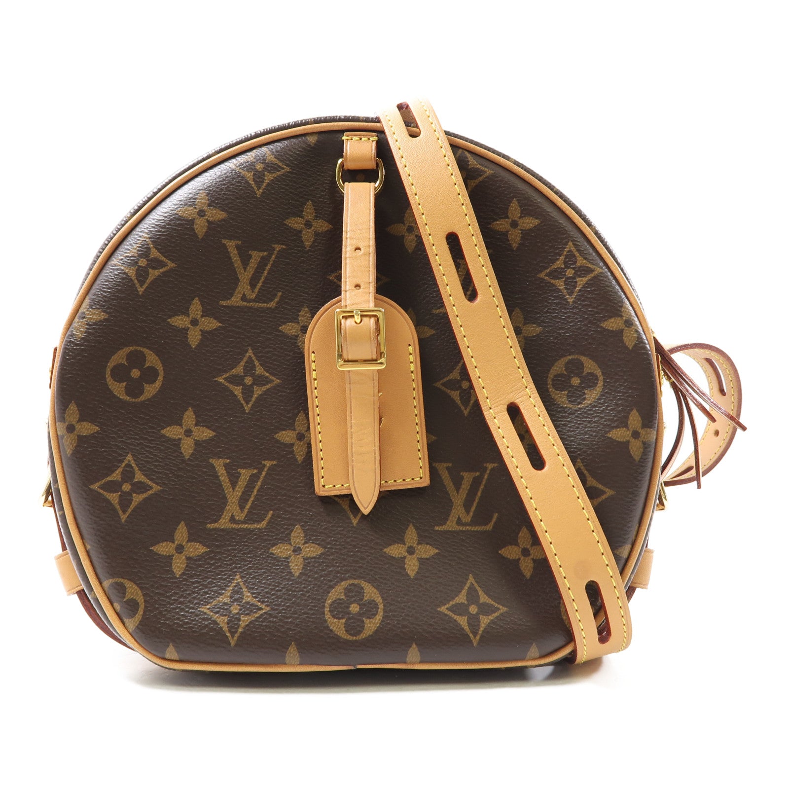 LOUIS VUITTON LV GHW Boite Chapeau Souple Shoulder Bag M45647 Monogram Brown