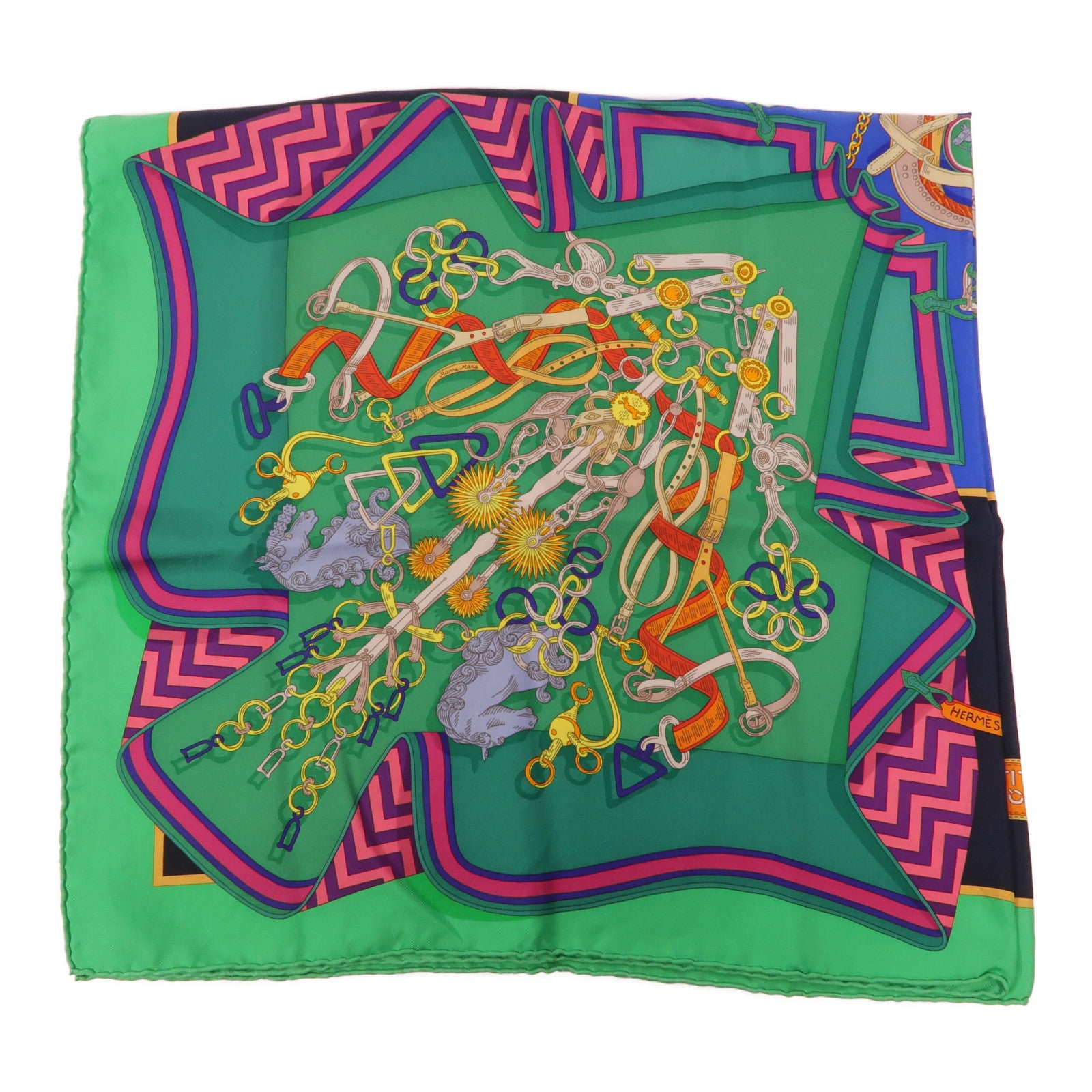 HERMES 絲質Scarf 90 x 90絲巾