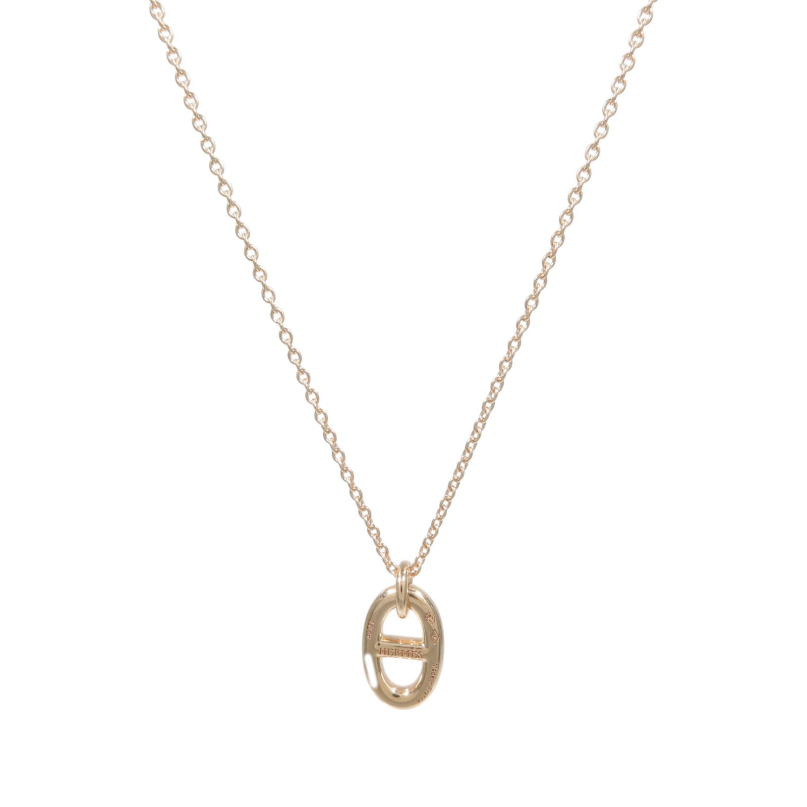 HERMES 18K玫瑰金Farandole Pendant Small項鍊
